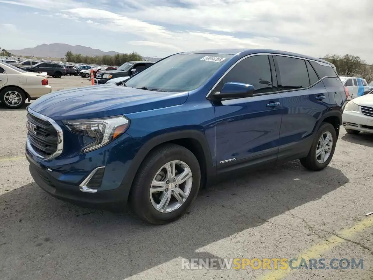 1 Photograph of a damaged car 3GKALMEV9LL184826 GMC TERRAIN 2020