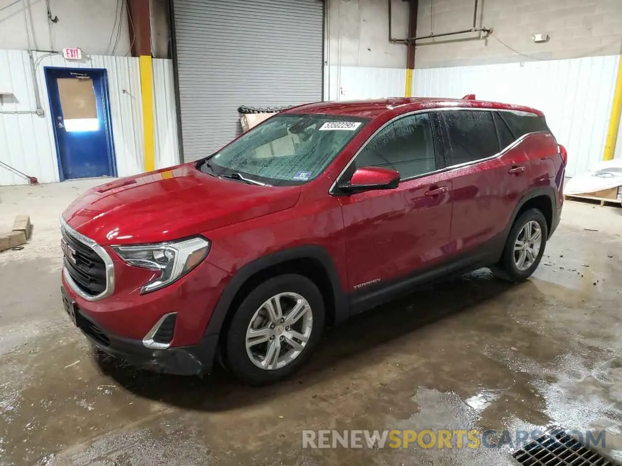 1 Photograph of a damaged car 3GKALMEV9LL202659 GMC TERRAIN 2020