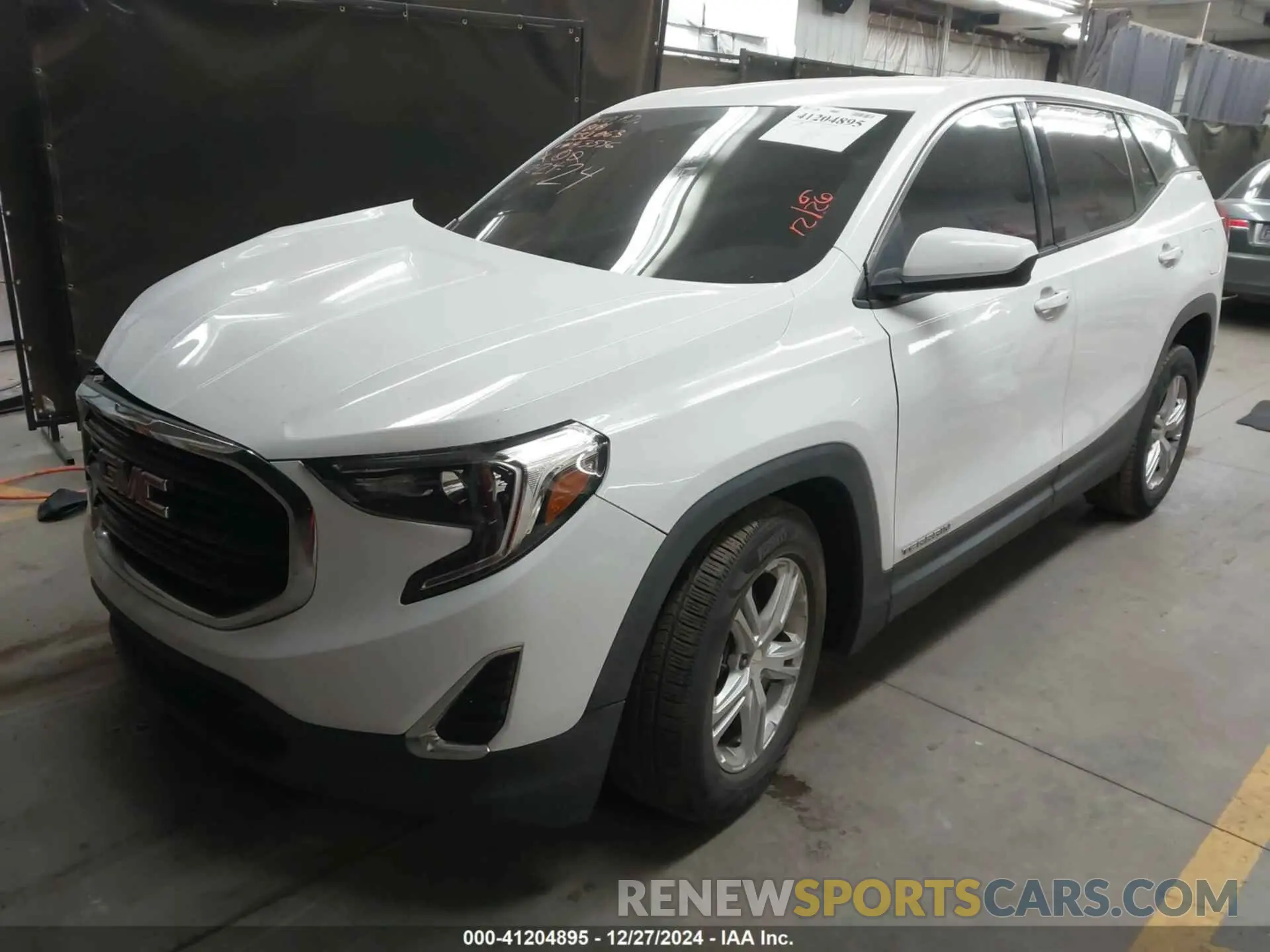 2 Photograph of a damaged car 3GKALMEVXLL143556 GMC TERRAIN 2020