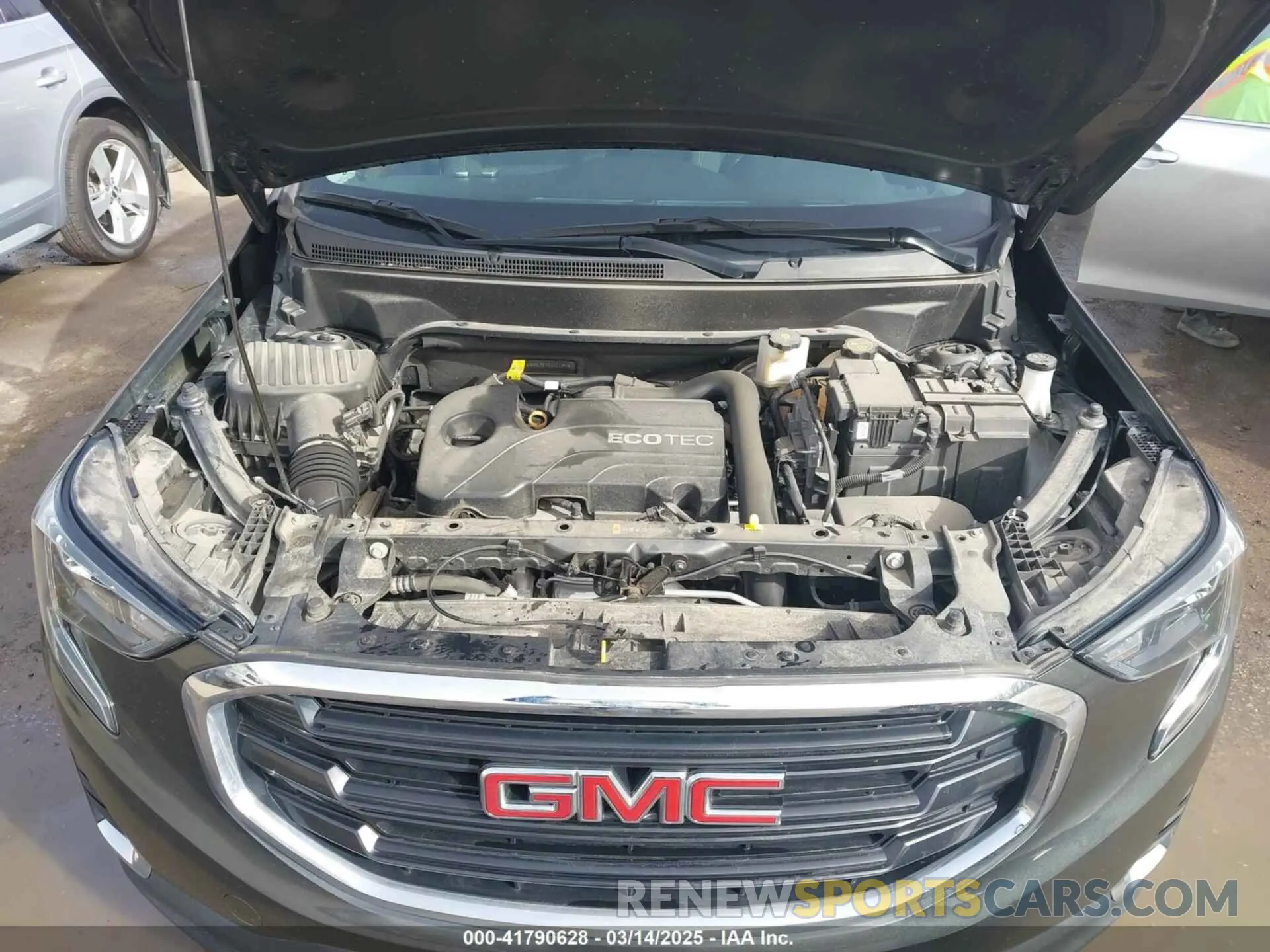 10 Photograph of a damaged car 3GKALMEVXLL171051 GMC TERRAIN 2020
