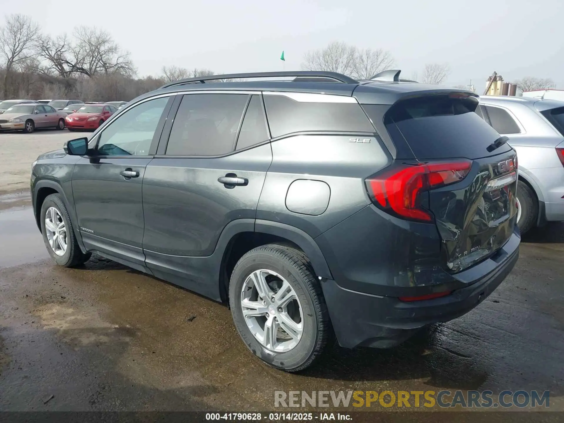 14 Photograph of a damaged car 3GKALMEVXLL171051 GMC TERRAIN 2020