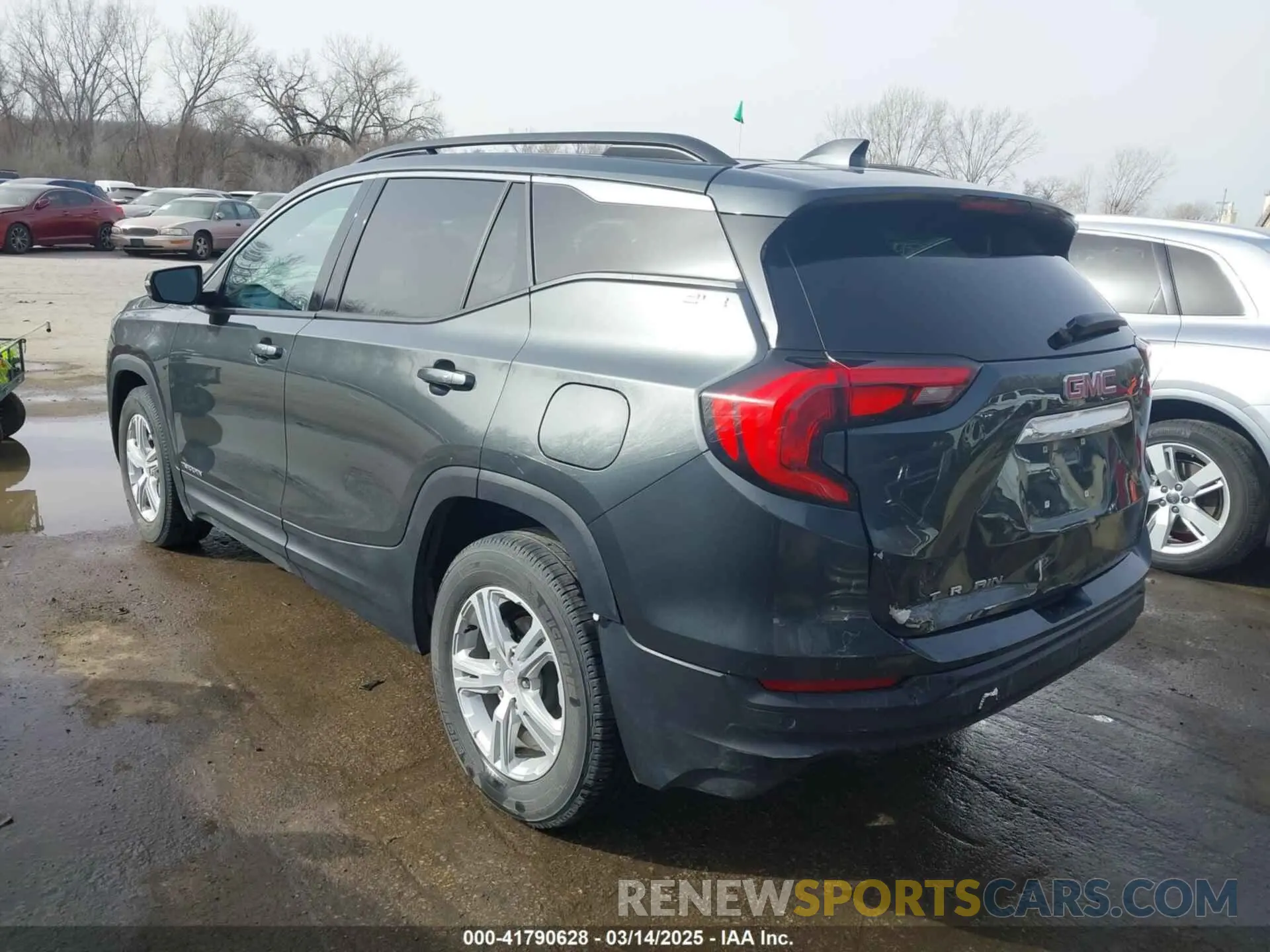 3 Photograph of a damaged car 3GKALMEVXLL171051 GMC TERRAIN 2020