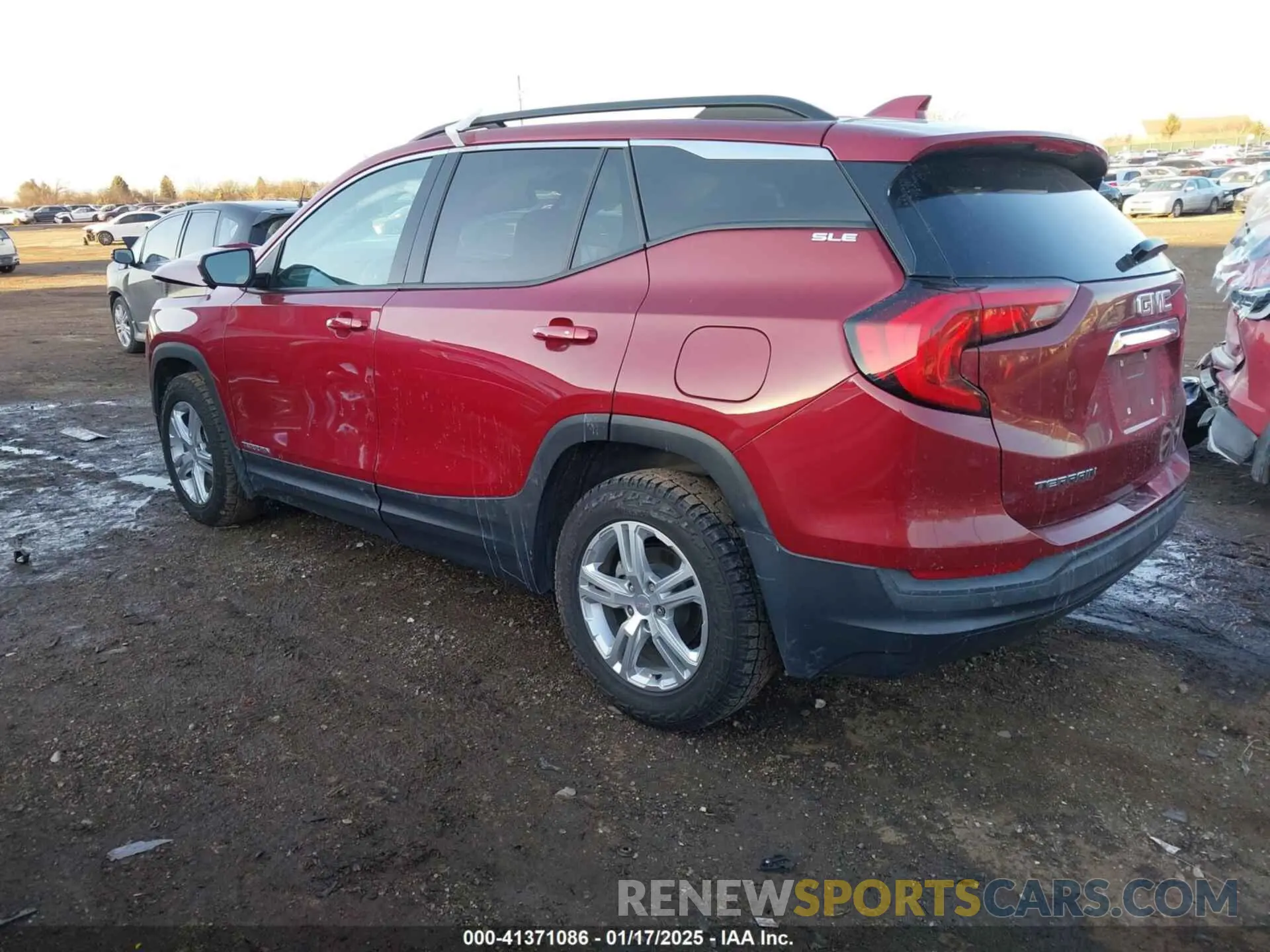 3 Photograph of a damaged car 3GKALMEVXLL193051 GMC TERRAIN 2020