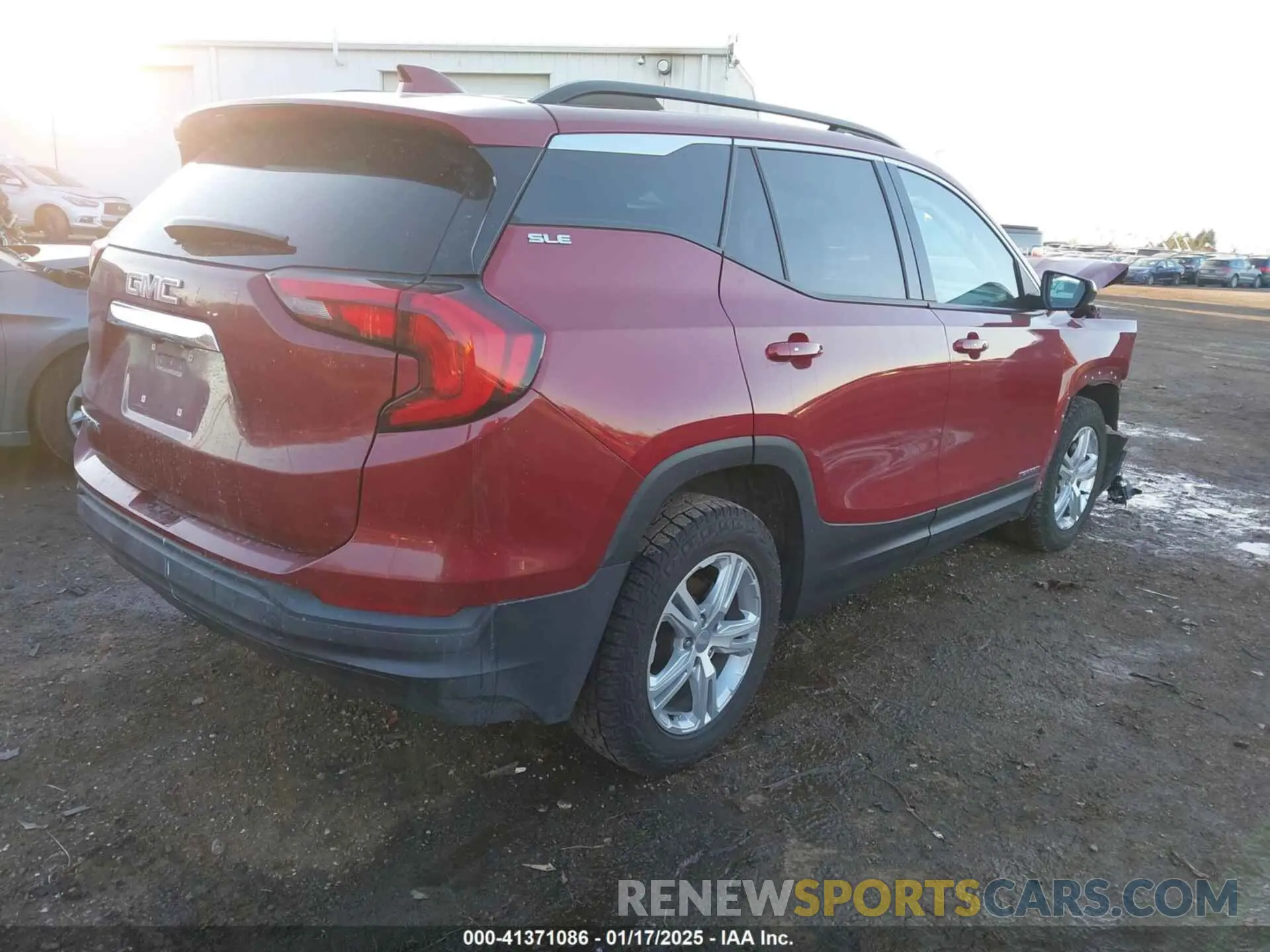 4 Photograph of a damaged car 3GKALMEVXLL193051 GMC TERRAIN 2020