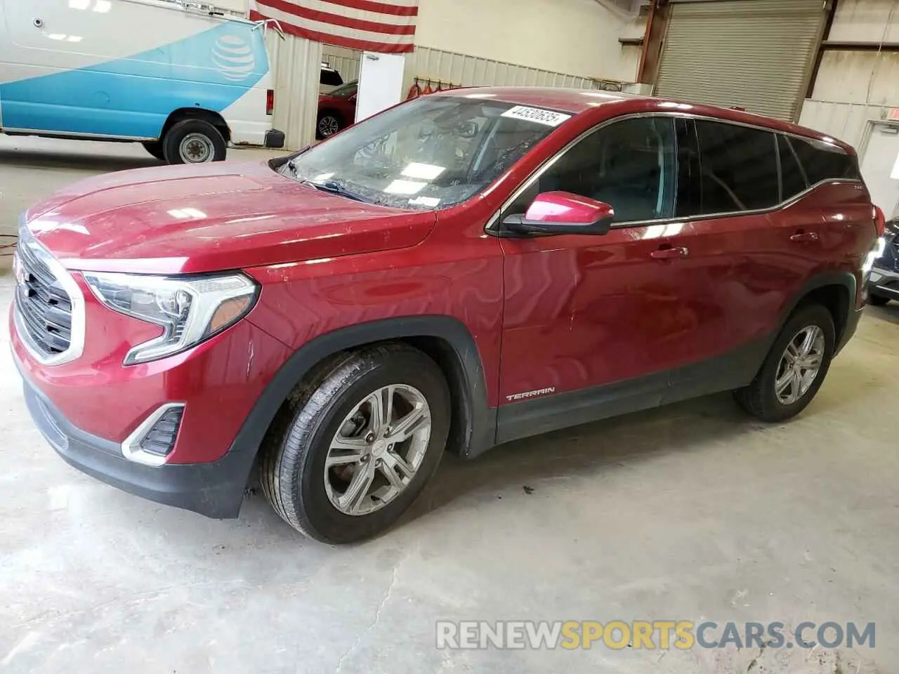 1 Photograph of a damaged car 3GKALMEVXLL197343 GMC TERRAIN 2020