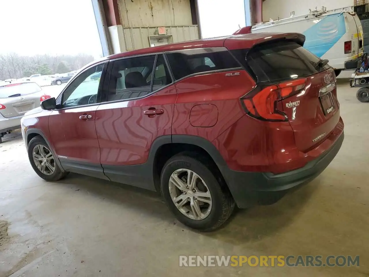 2 Photograph of a damaged car 3GKALMEVXLL197343 GMC TERRAIN 2020