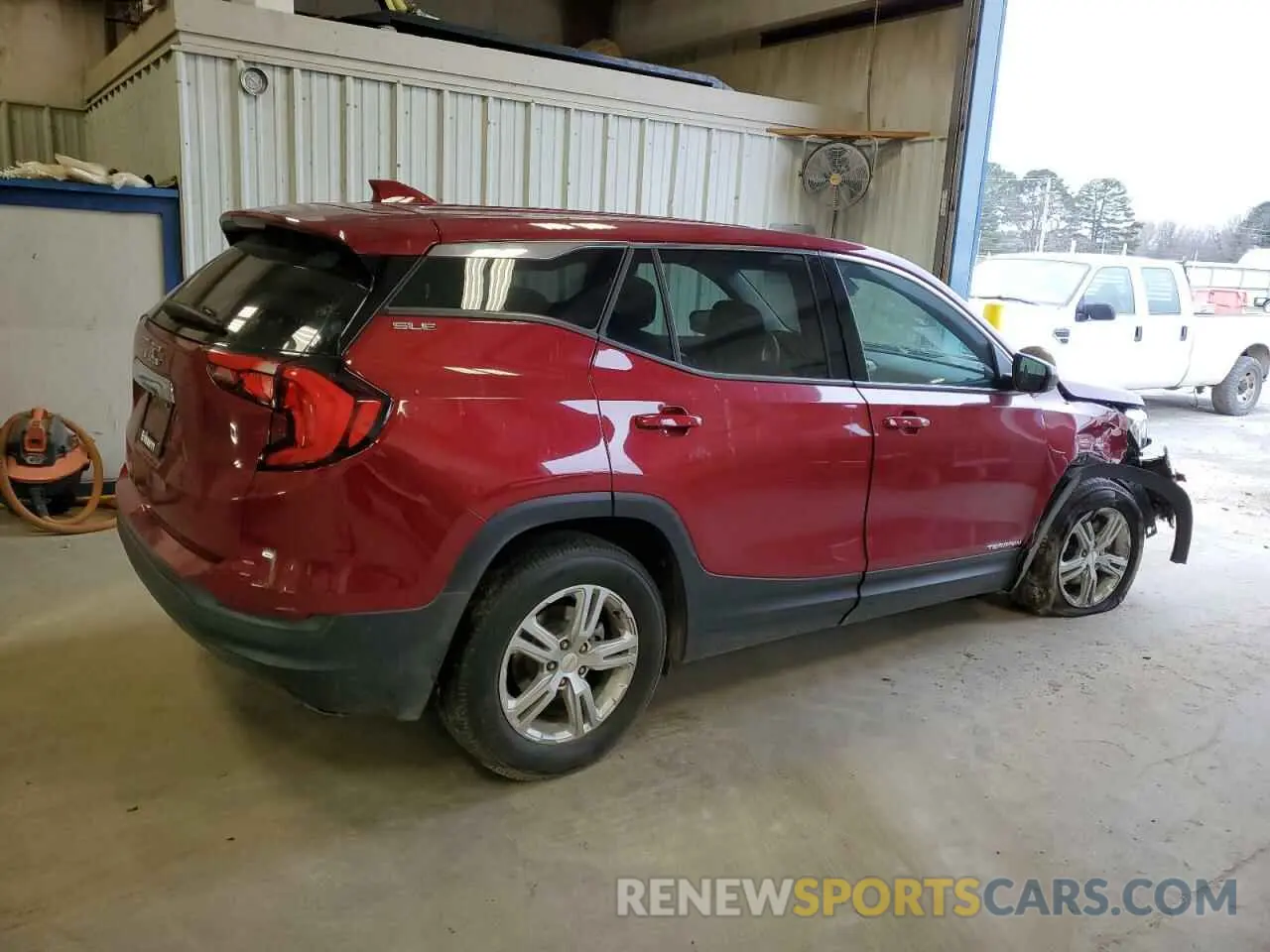 3 Photograph of a damaged car 3GKALMEVXLL197343 GMC TERRAIN 2020