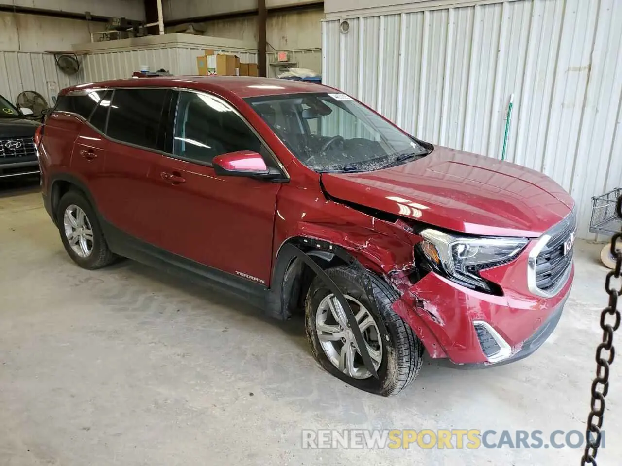 4 Photograph of a damaged car 3GKALMEVXLL197343 GMC TERRAIN 2020