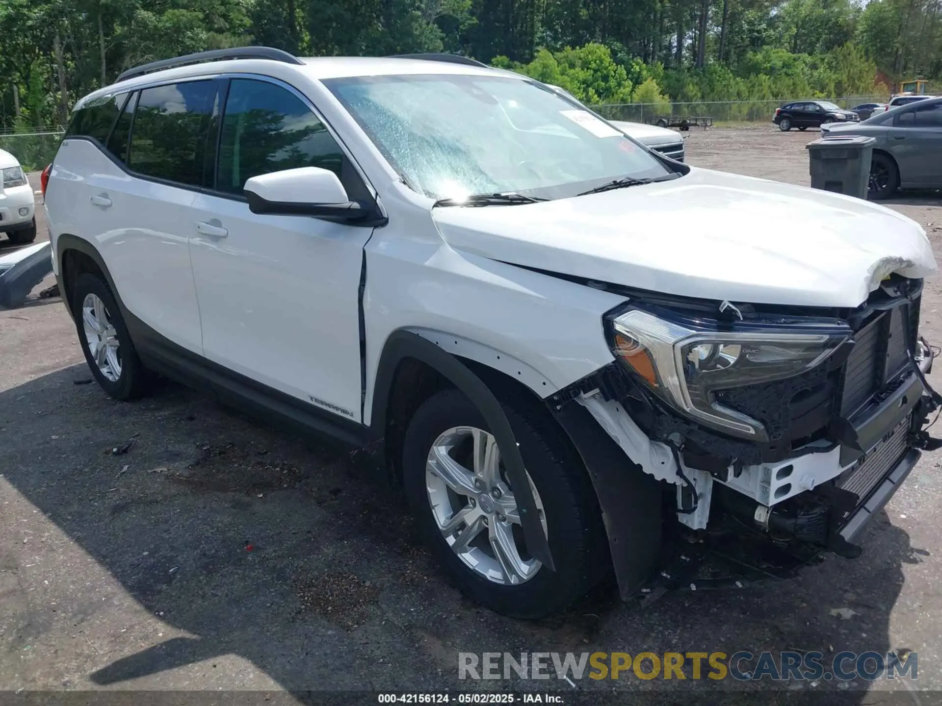 1 Photograph of a damaged car 3GKALMEVXLL298642 GMC TERRAIN 2020