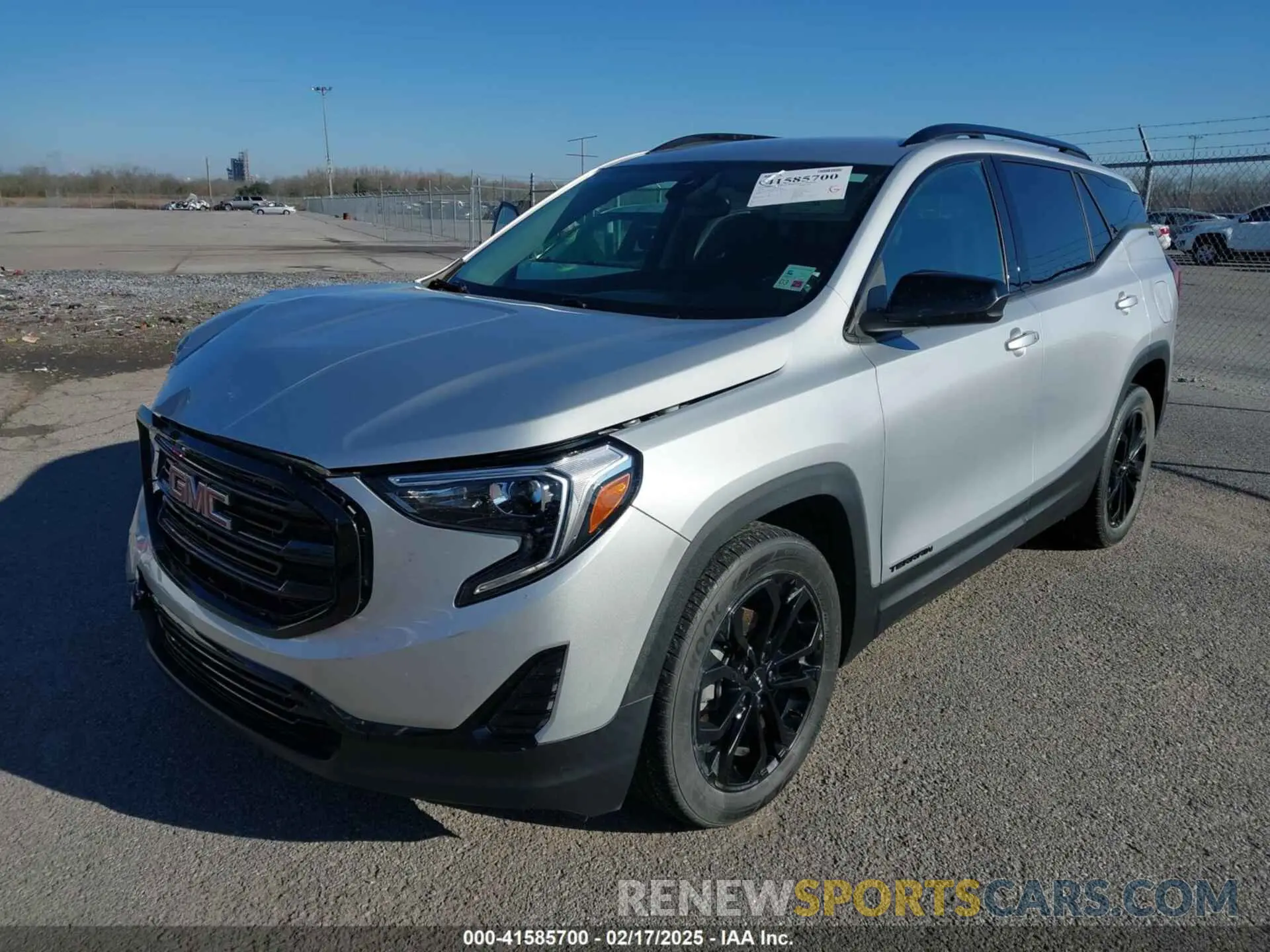 2 Photograph of a damaged car 3GKALMEVXLL307890 GMC TERRAIN 2020