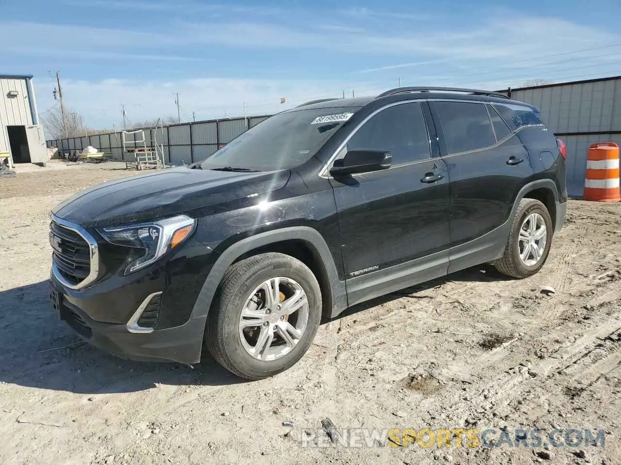 1 Photograph of a damaged car 3GKALMEVXLL310711 GMC TERRAIN 2020