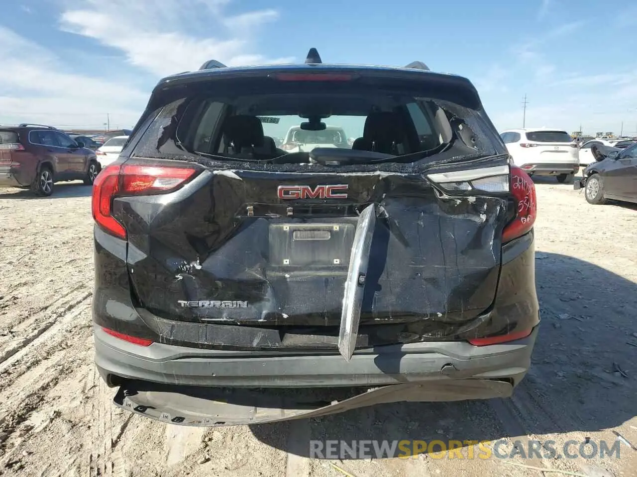 6 Photograph of a damaged car 3GKALMEVXLL310711 GMC TERRAIN 2020