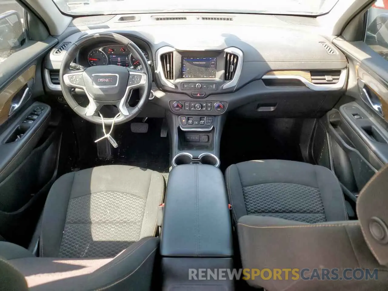 8 Photograph of a damaged car 3GKALMEVXLL310711 GMC TERRAIN 2020