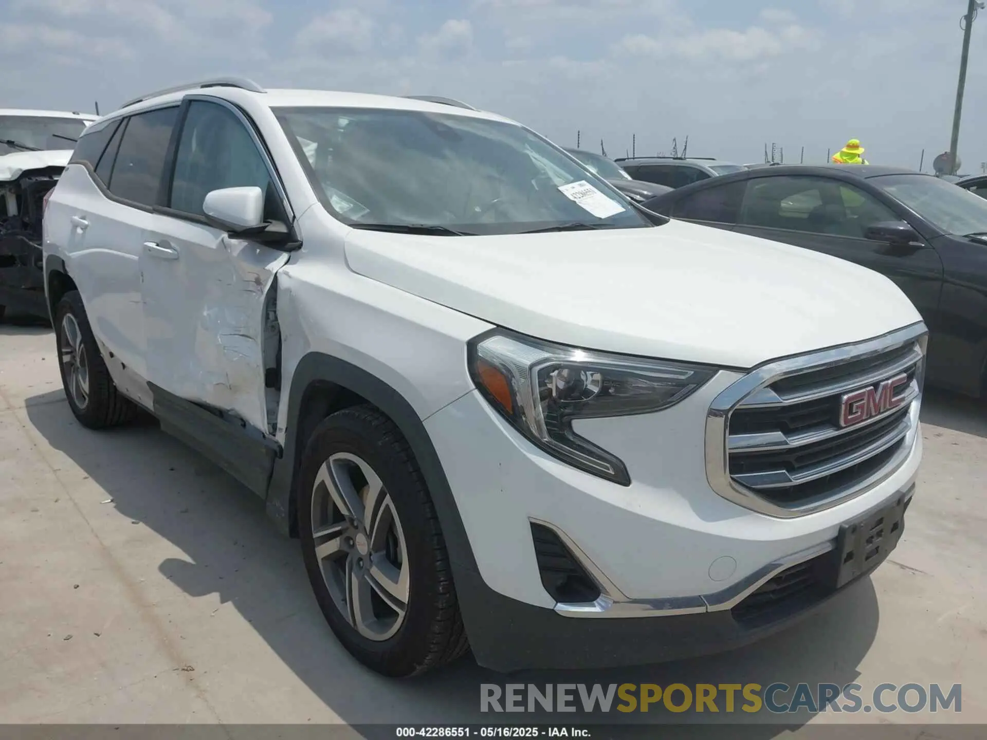 1 Photograph of a damaged car 3GKALPEV0LL122104 GMC TERRAIN 2020