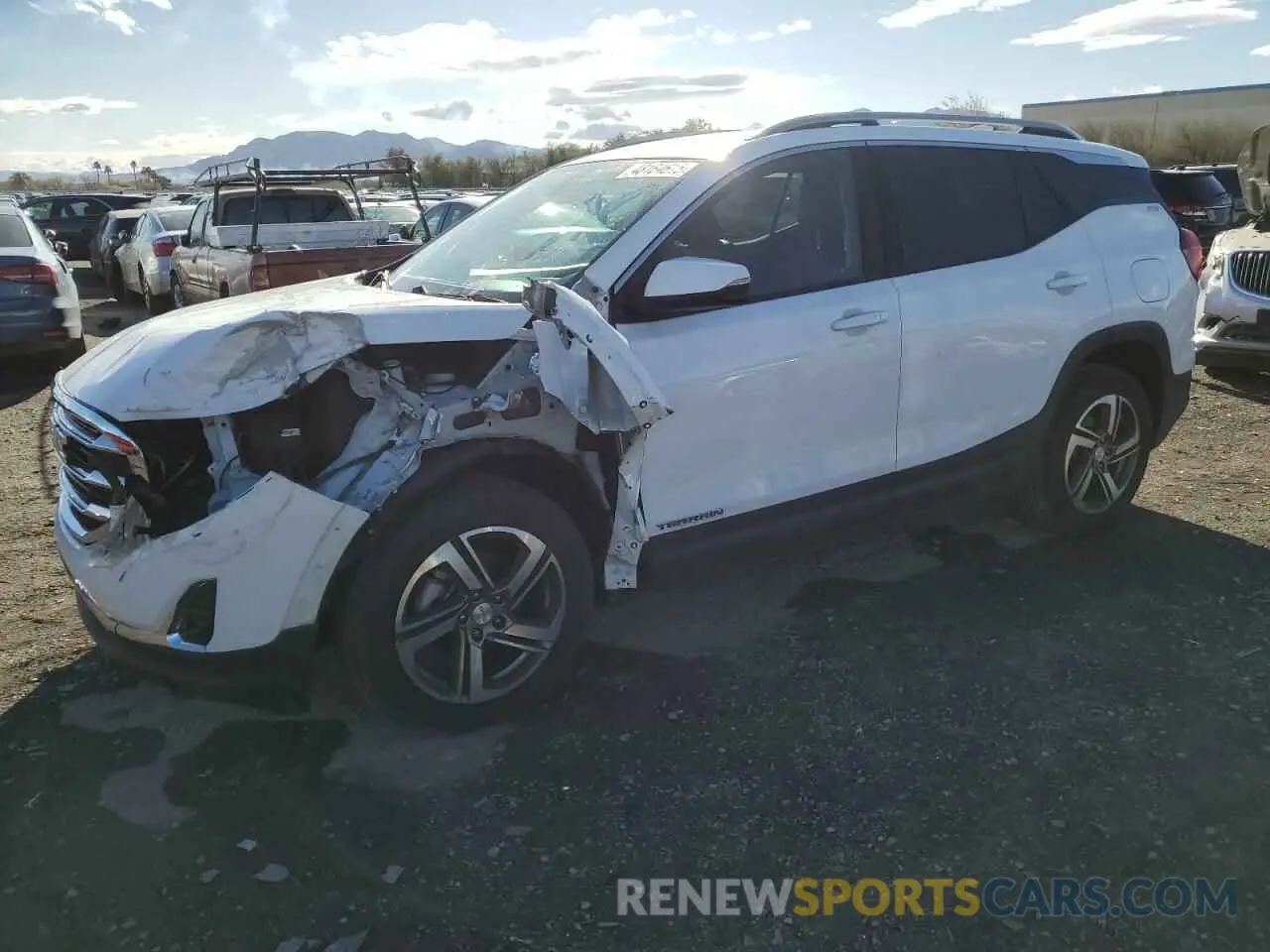 1 Photograph of a damaged car 3GKALPEV0LL255154 GMC TERRAIN 2020