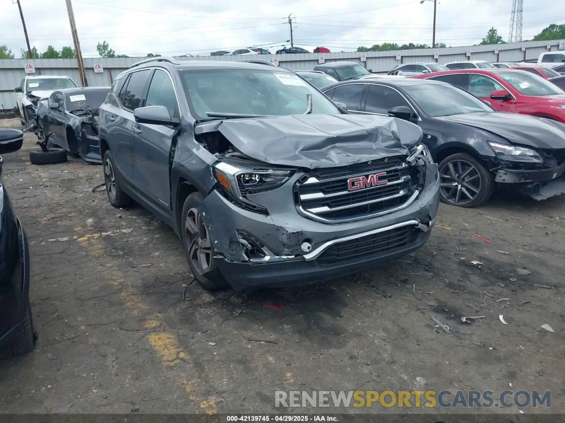 1 Photograph of a damaged car 3GKALPEV1LL248133 GMC TERRAIN 2020