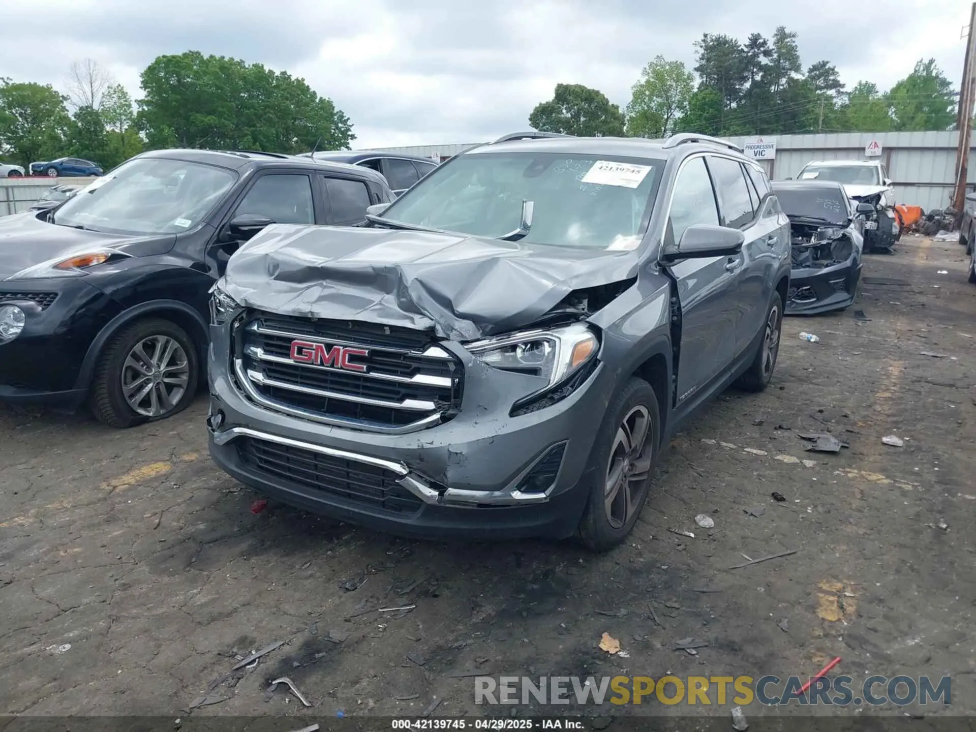 2 Photograph of a damaged car 3GKALPEV1LL248133 GMC TERRAIN 2020