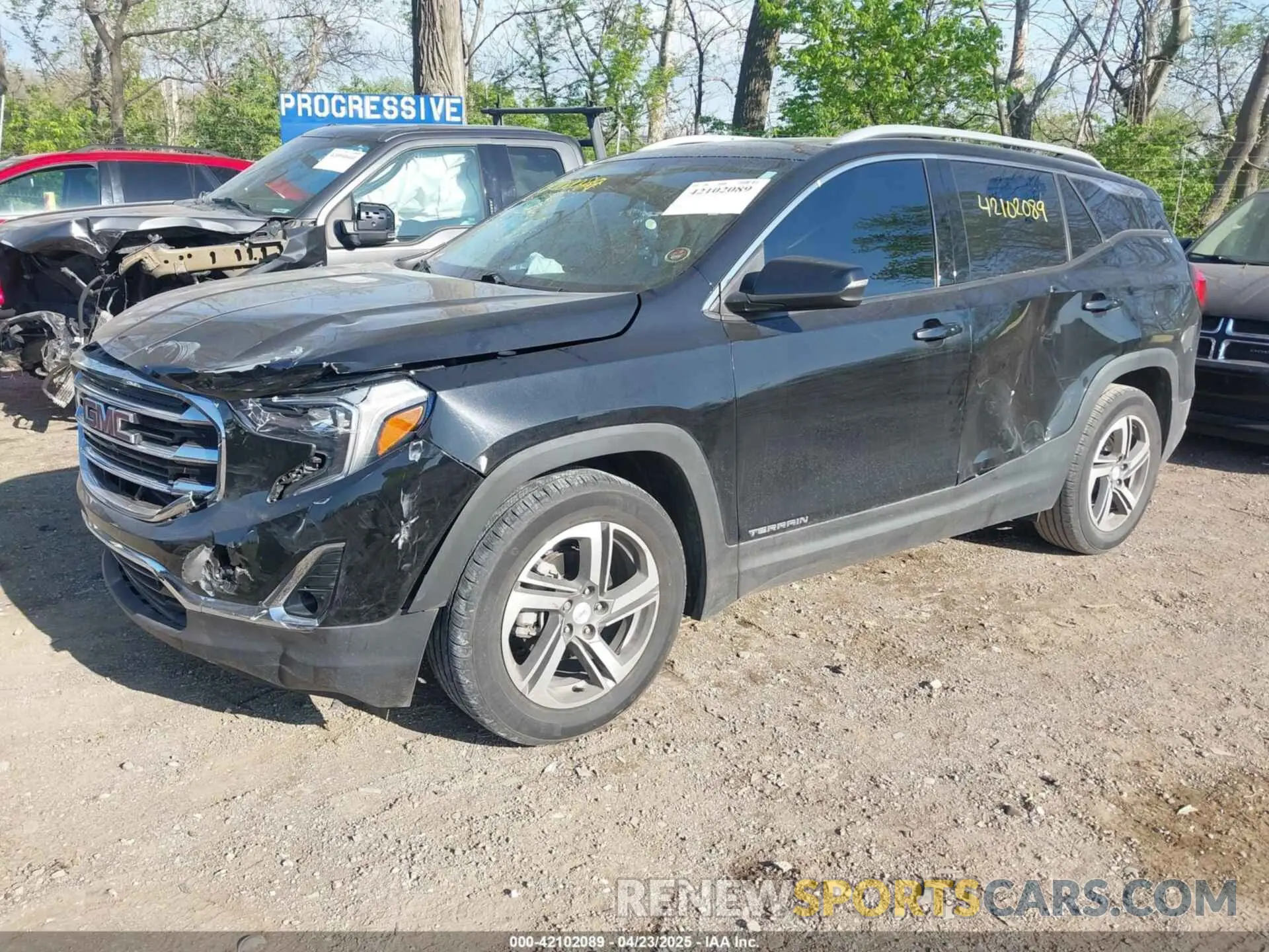 2 Photograph of a damaged car 3GKALPEV1LL343386 GMC TERRAIN 2020