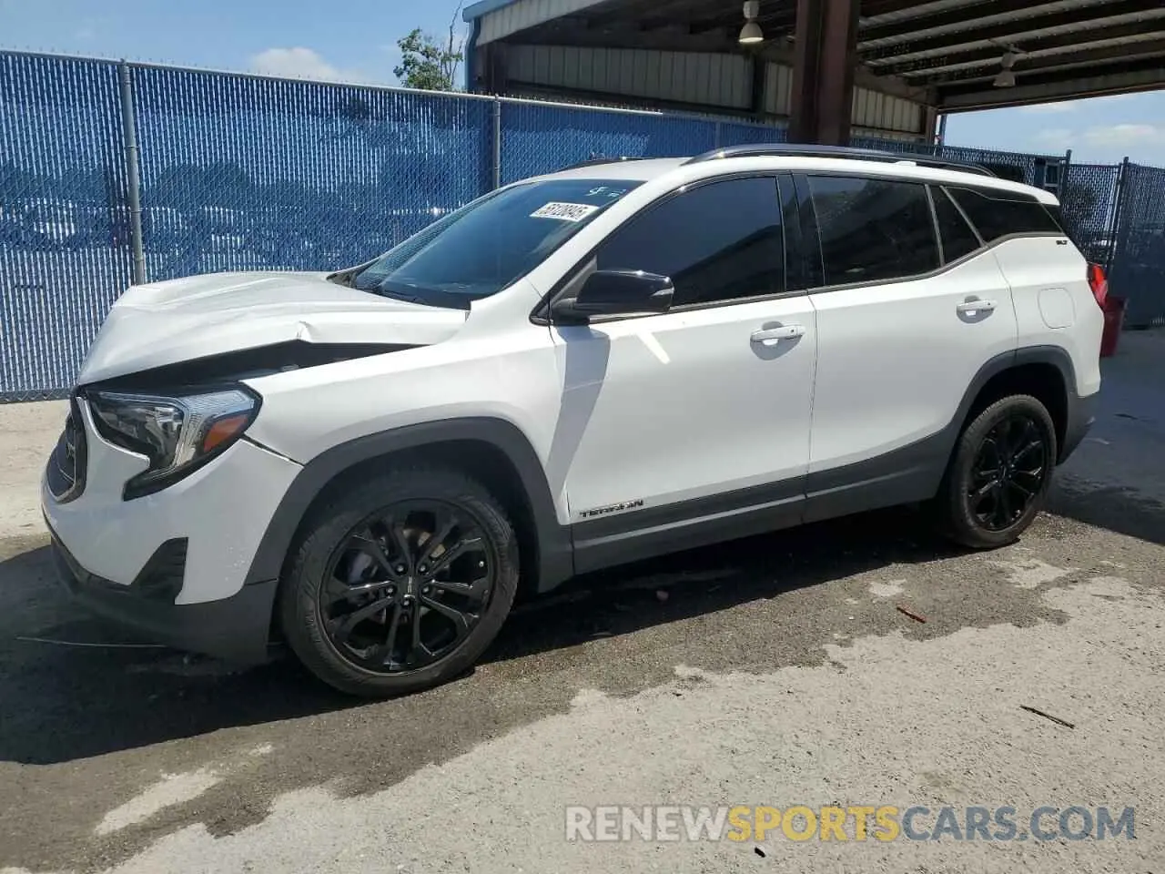 1 Photograph of a damaged car 3GKALPEV2LL126770 GMC TERRAIN 2020