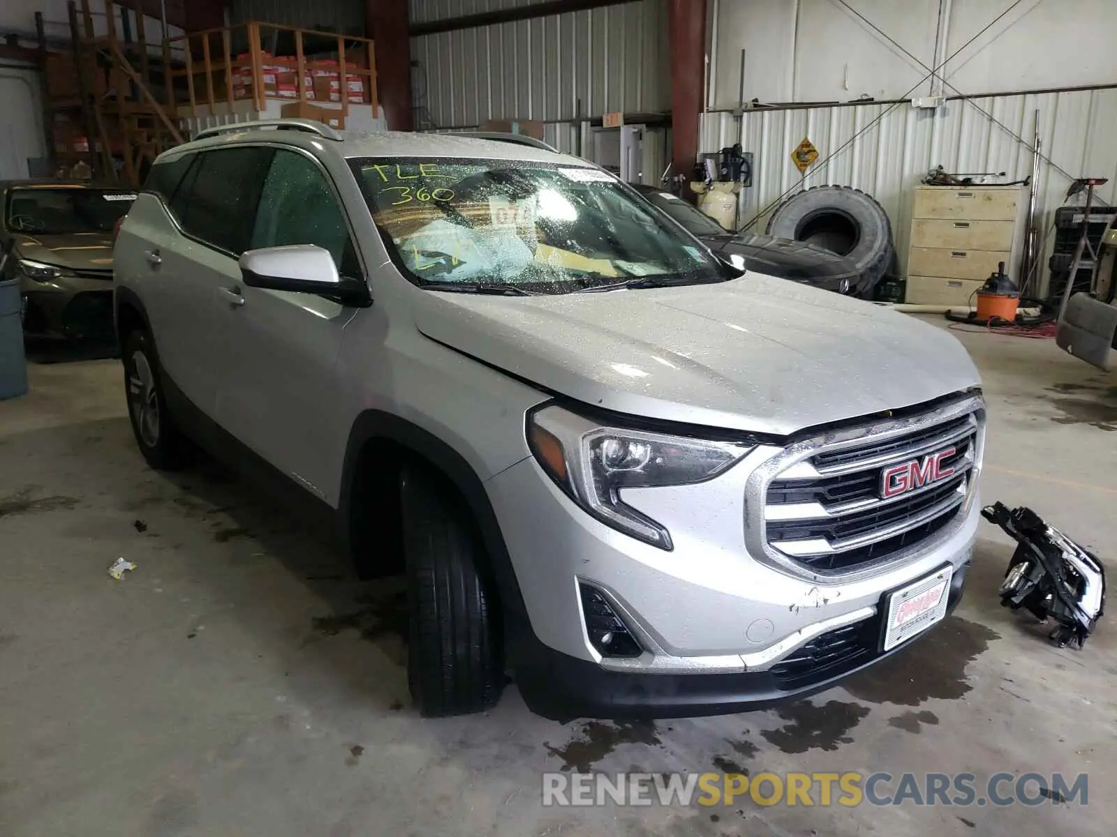 1 Photograph of a damaged car 3GKALPEV2LL134237 GMC TERRAIN 2020