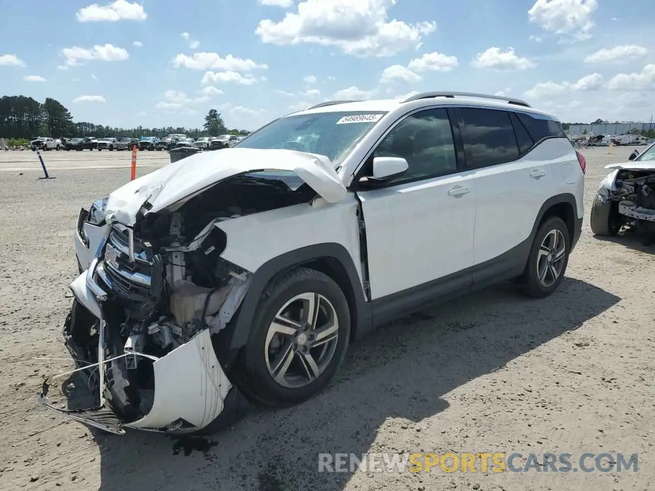 1 Photograph of a damaged car 3GKALPEV2LL243829 GMC TERRAIN 2020