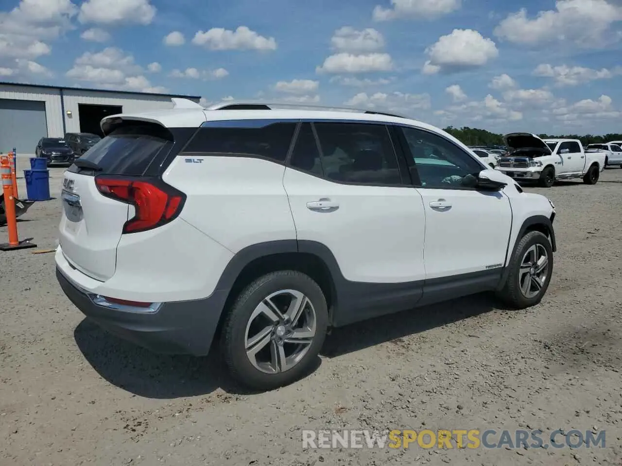 3 Photograph of a damaged car 3GKALPEV2LL243829 GMC TERRAIN 2020