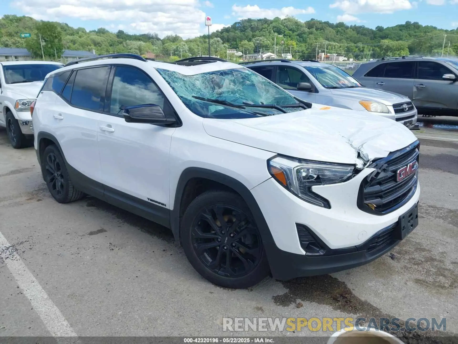 1 Photograph of a damaged car 3GKALPEV3LL299164 GMC TERRAIN 2020