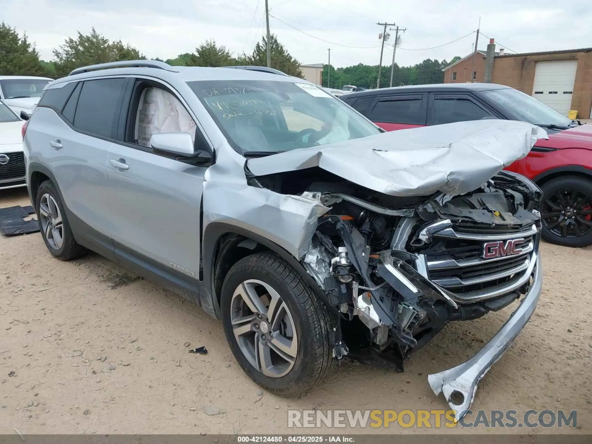 1 Photograph of a damaged car 3GKALPEV3LL307876 GMC TERRAIN 2020