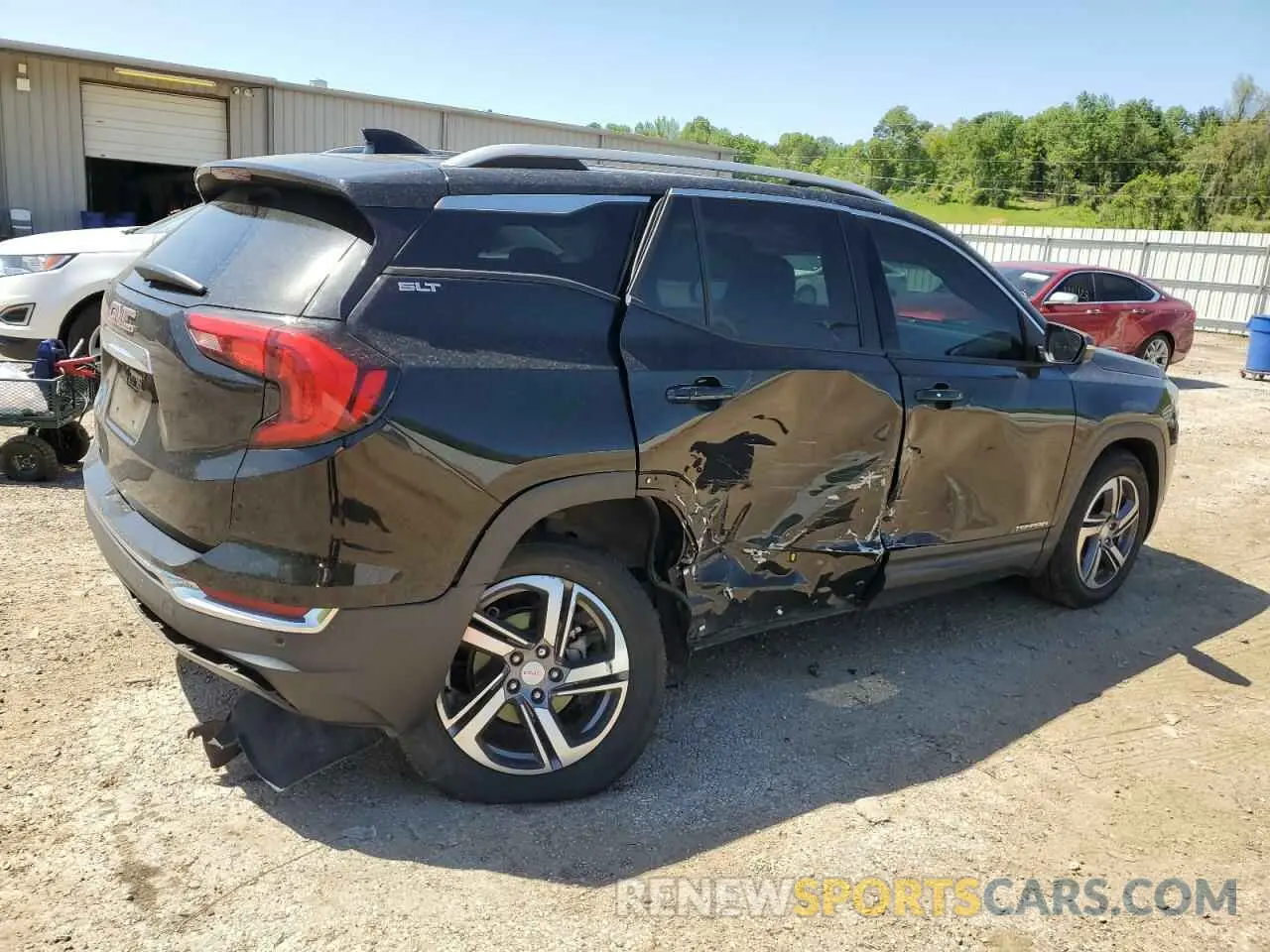 3 Photograph of a damaged car 3GKALPEV4LL161830 GMC TERRAIN 2020