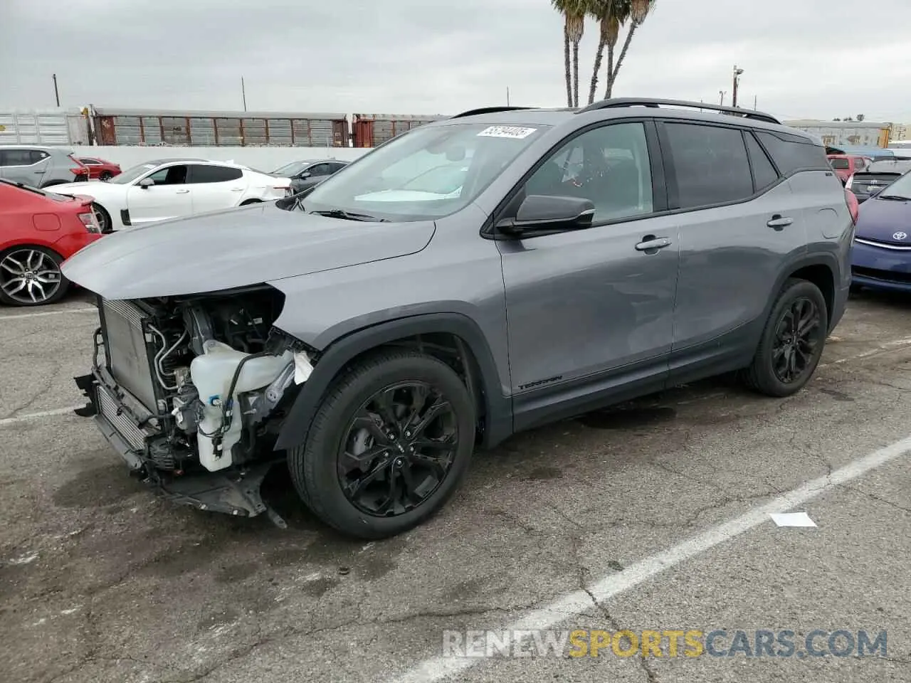 1 Photograph of a damaged car 3GKALPEV5LL260365 GMC TERRAIN 2020