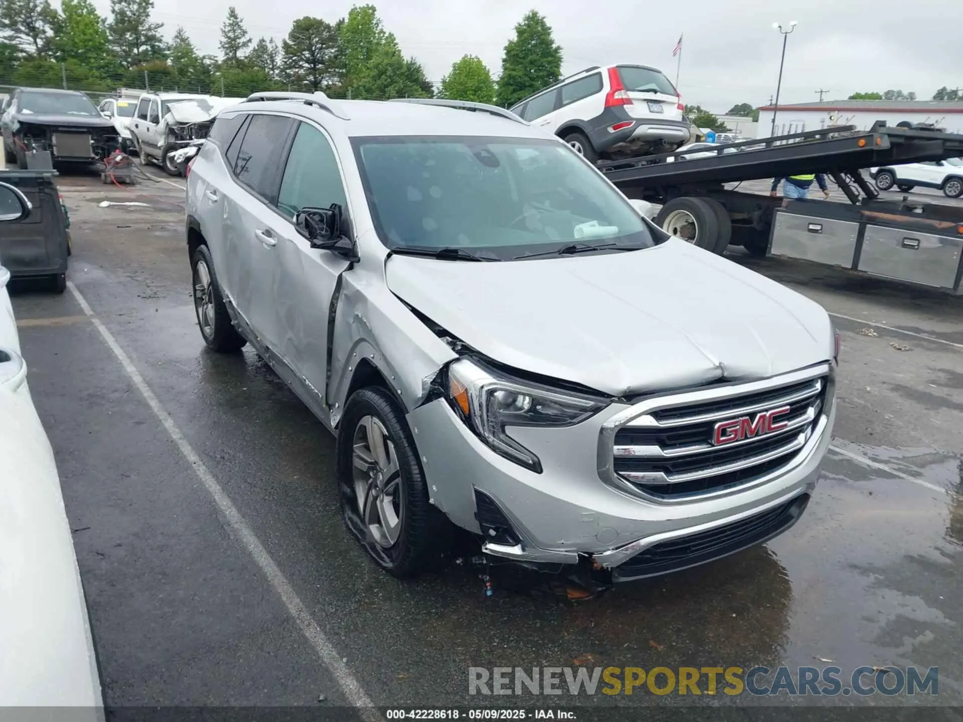 1 Photograph of a damaged car 3GKALPEV6LL136556 GMC TERRAIN 2020