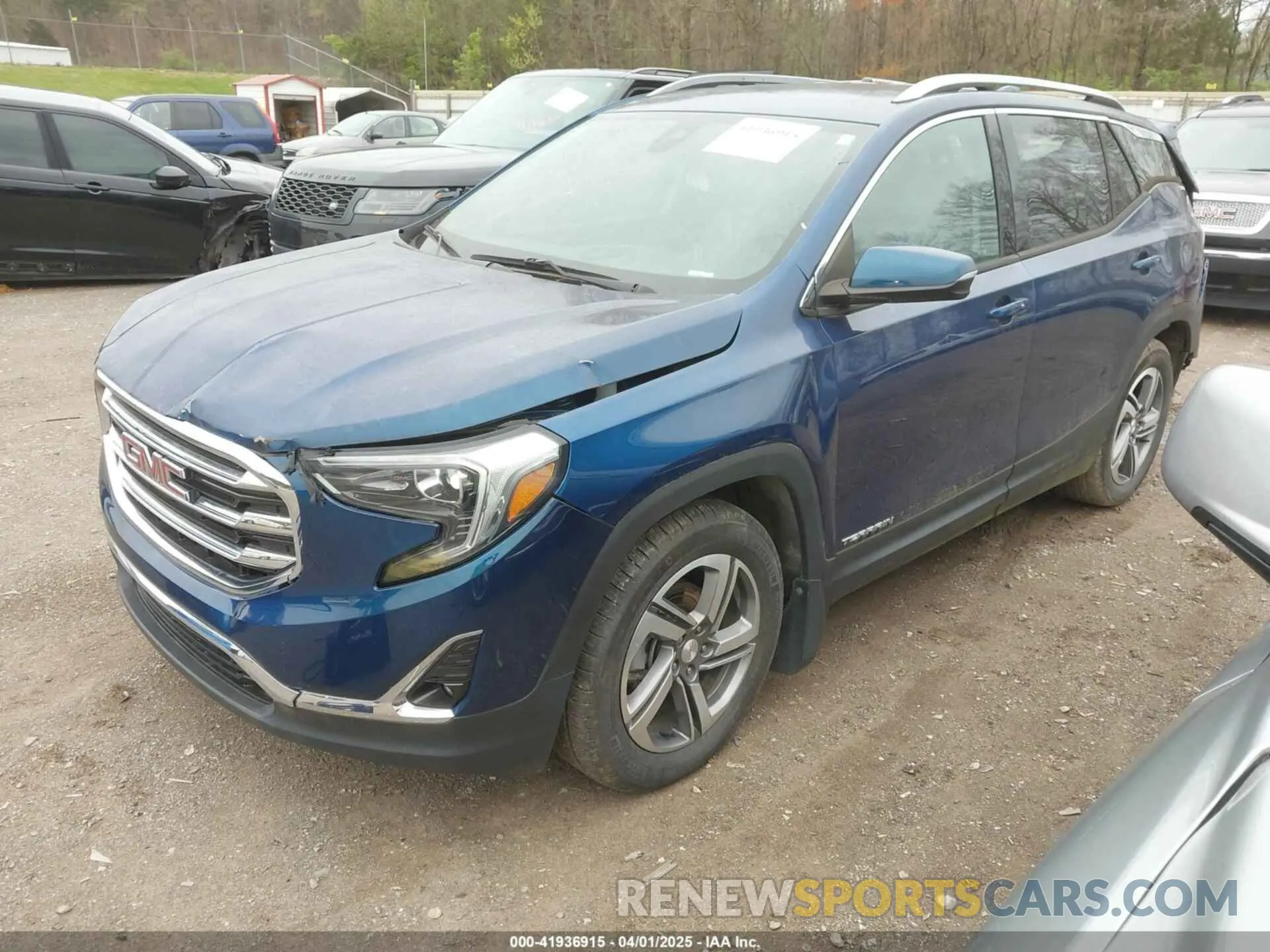 2 Photograph of a damaged car 3GKALPEV6LL148836 GMC TERRAIN 2020