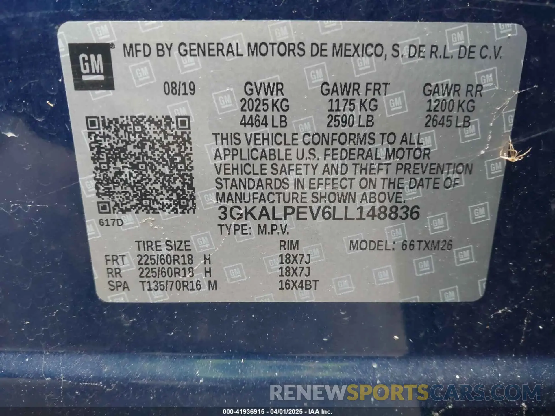 9 Photograph of a damaged car 3GKALPEV6LL148836 GMC TERRAIN 2020