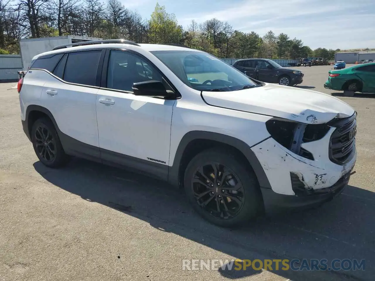 4 Photograph of a damaged car 3GKALPEV6LL211546 GMC TERRAIN 2020