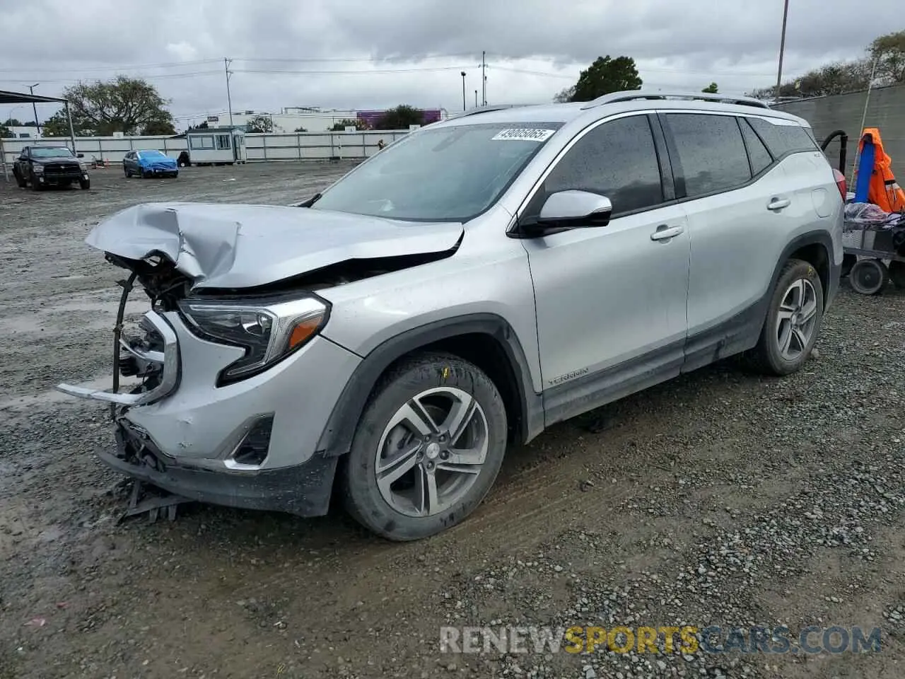 1 Photograph of a damaged car 3GKALPEV6LL252856 GMC TERRAIN 2020