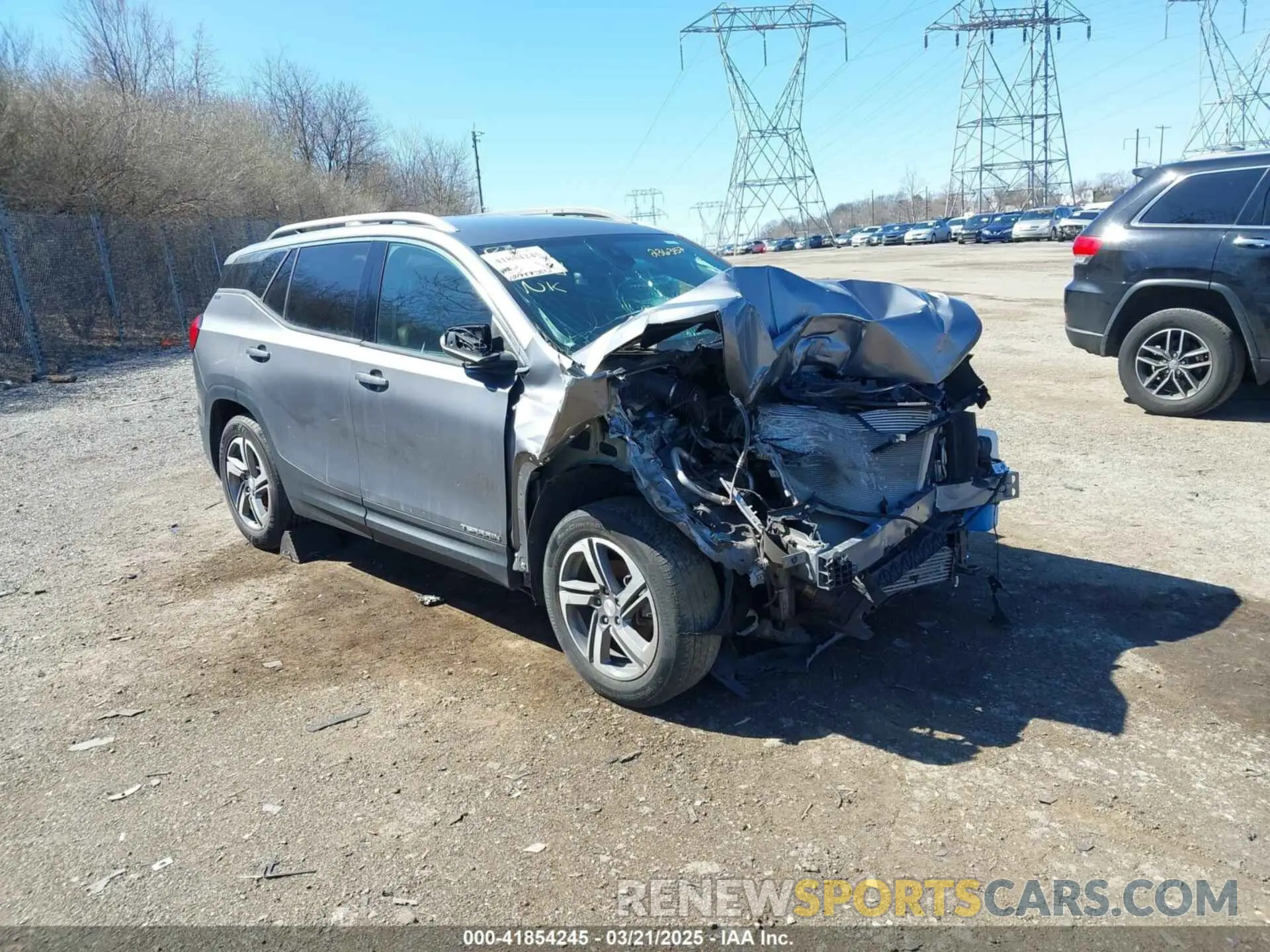 1 Photograph of a damaged car 3GKALPEV7LL236357 GMC TERRAIN 2020
