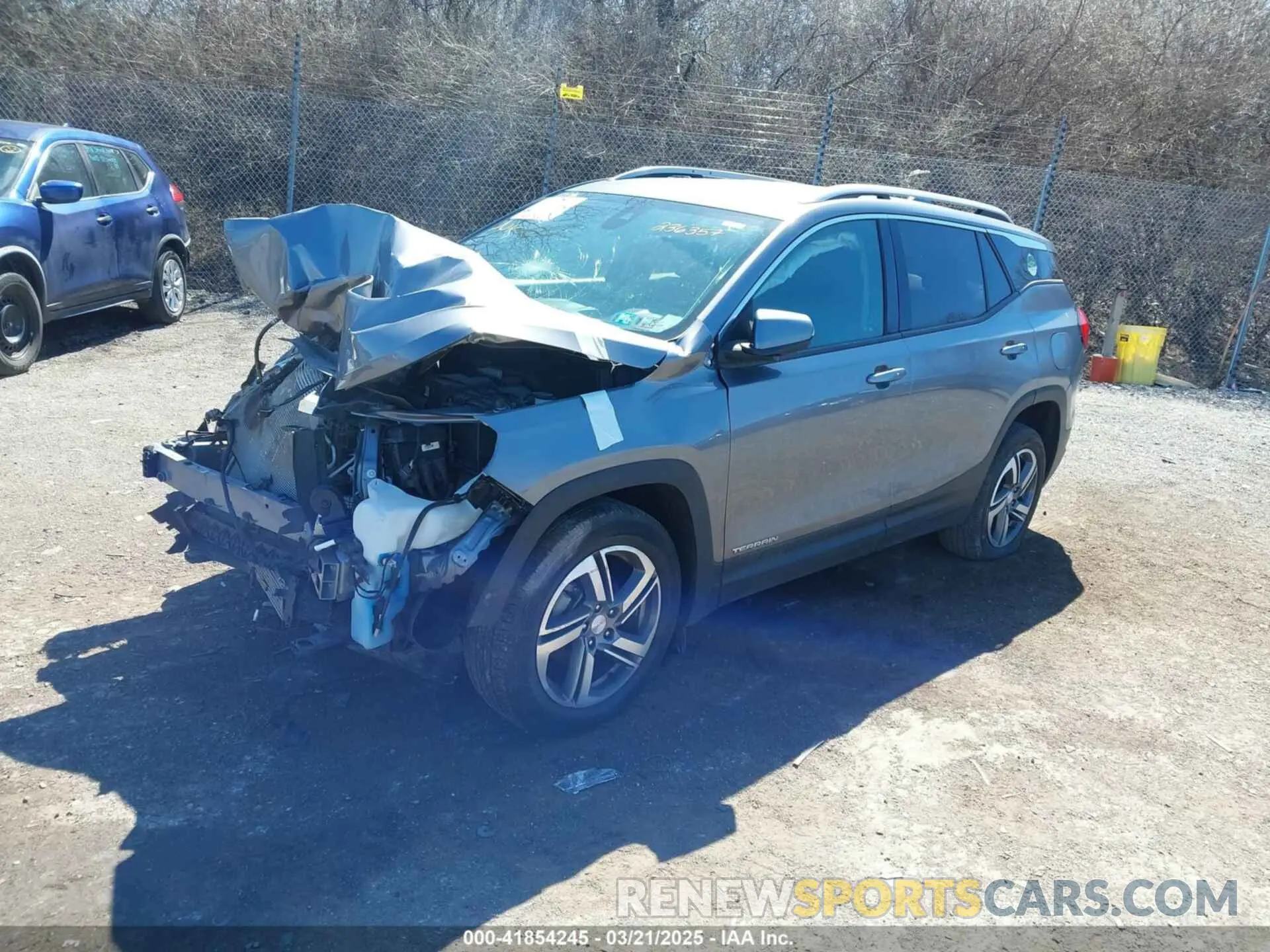2 Photograph of a damaged car 3GKALPEV7LL236357 GMC TERRAIN 2020