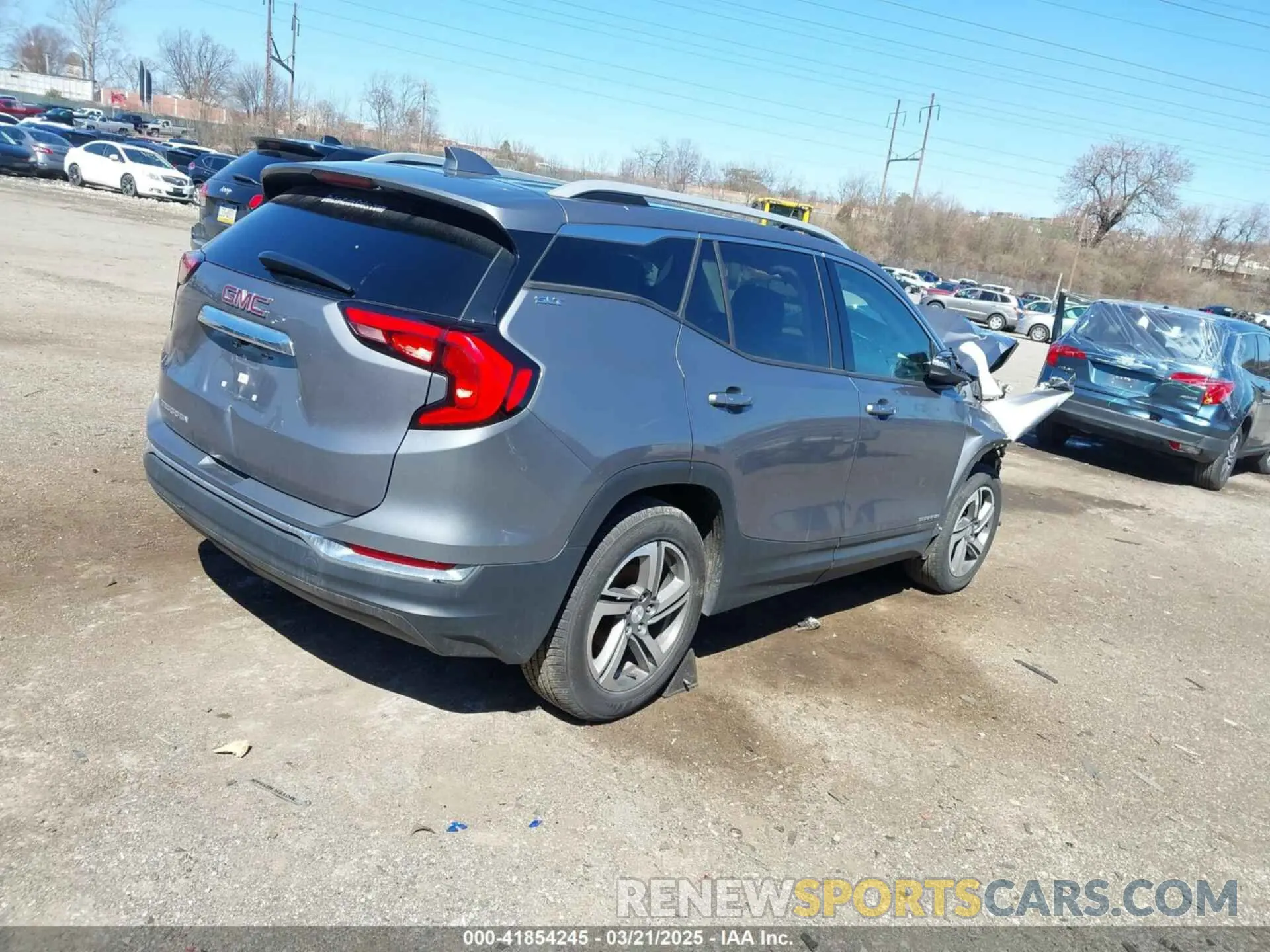 4 Photograph of a damaged car 3GKALPEV7LL236357 GMC TERRAIN 2020