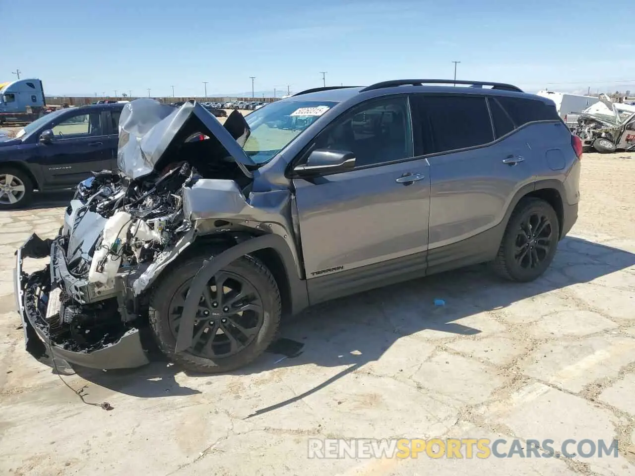 1 Photograph of a damaged car 3GKALPEV7LL282769 GMC TERRAIN 2020