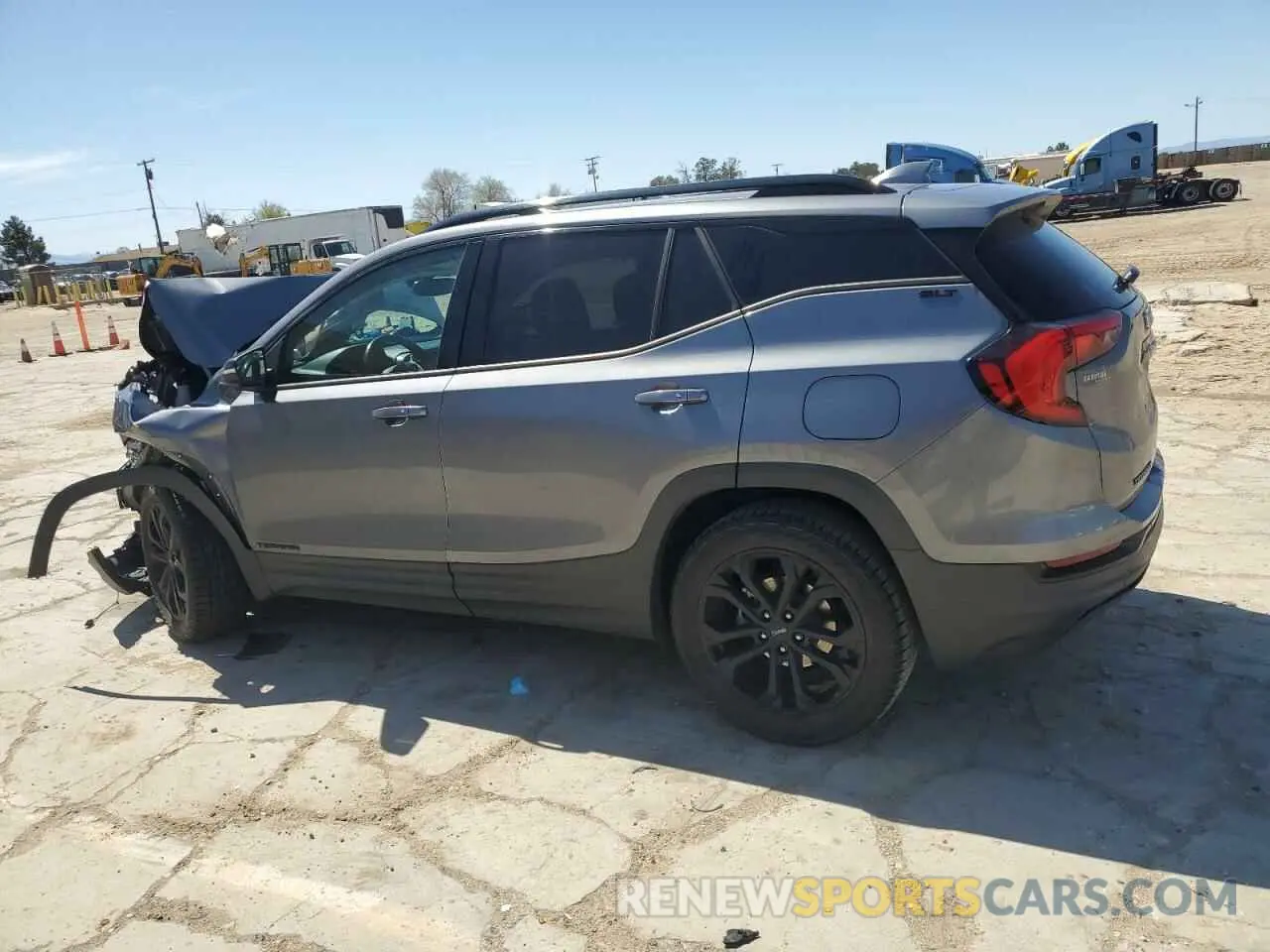 2 Photograph of a damaged car 3GKALPEV7LL282769 GMC TERRAIN 2020