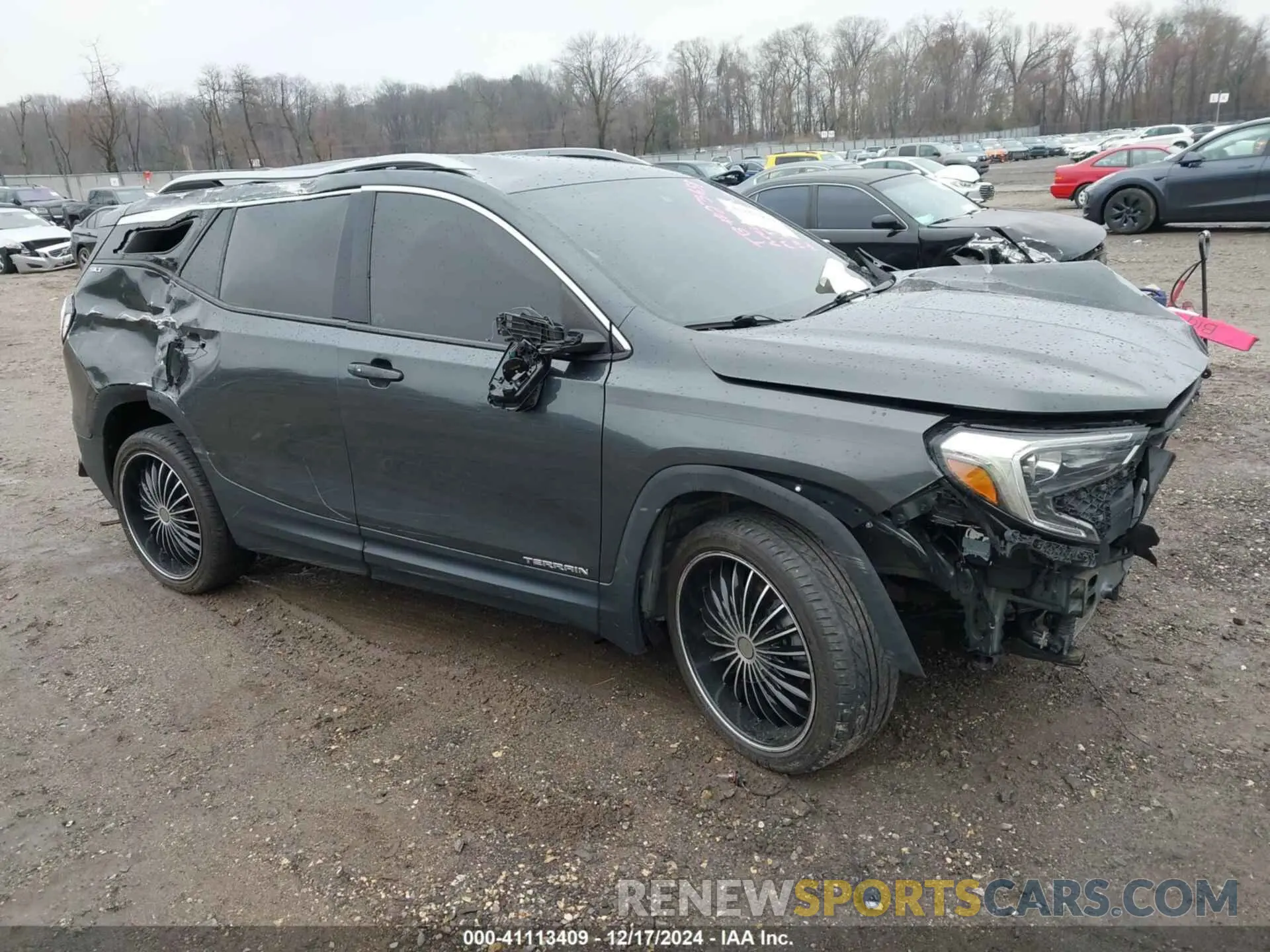 1 Photograph of a damaged car 3GKALPEV8LL179991 GMC TERRAIN 2020
