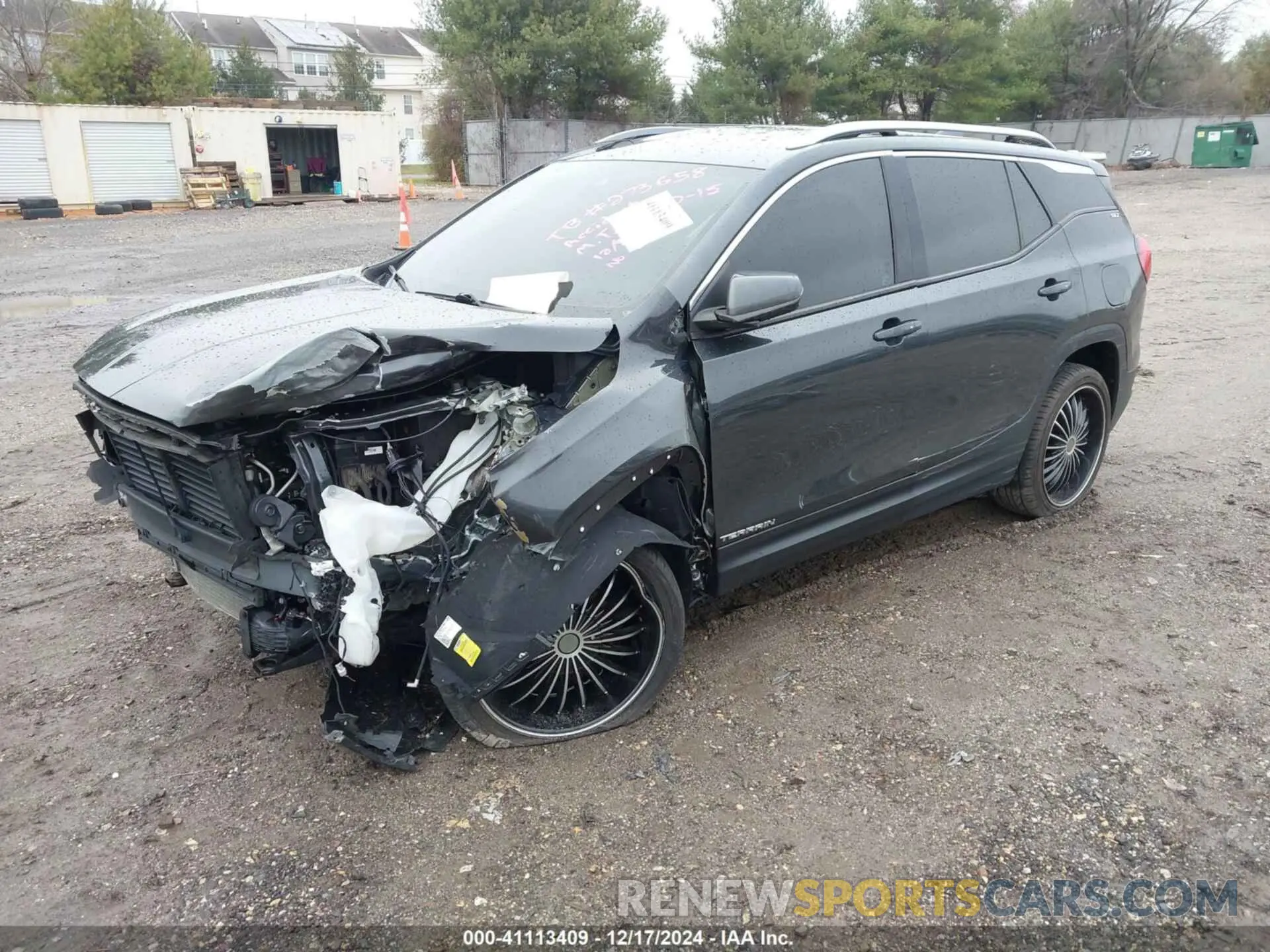 2 Photograph of a damaged car 3GKALPEV8LL179991 GMC TERRAIN 2020