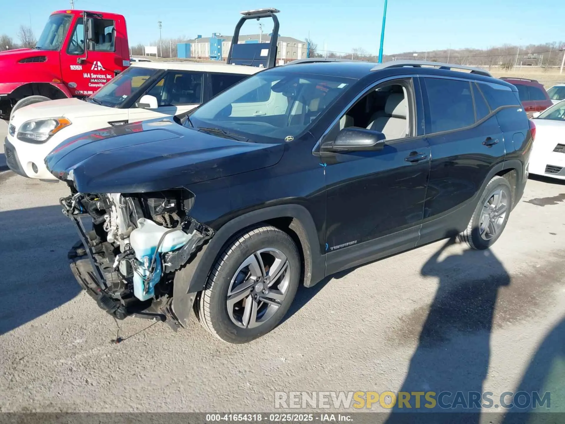 2 Photograph of a damaged car 3GKALPEV8LL290265 GMC TERRAIN 2020