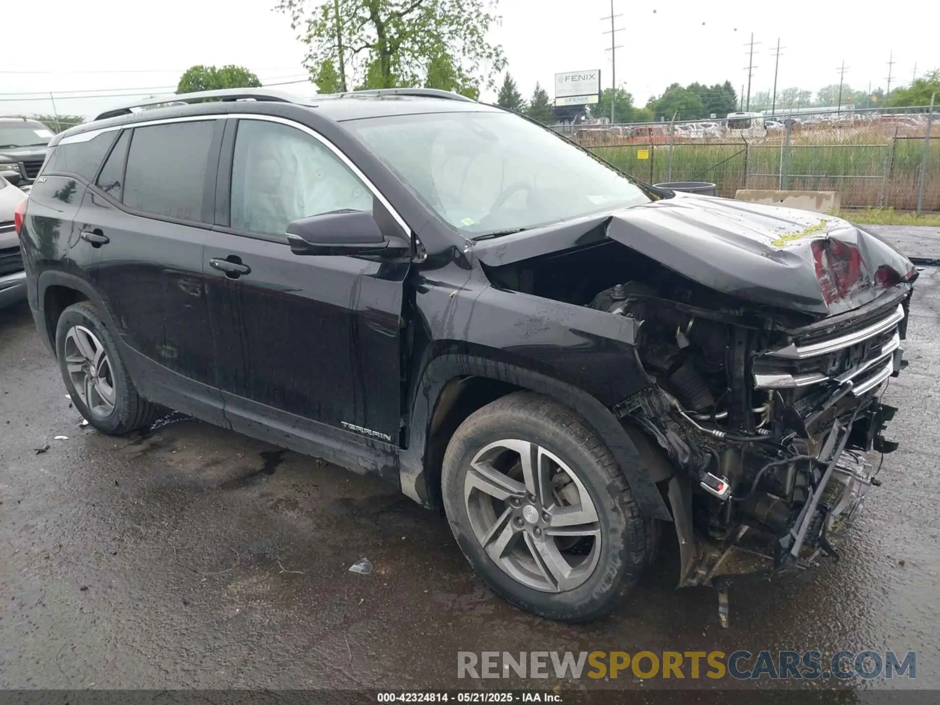1 Photograph of a damaged car 3GKALPEV8LL299547 GMC TERRAIN 2020