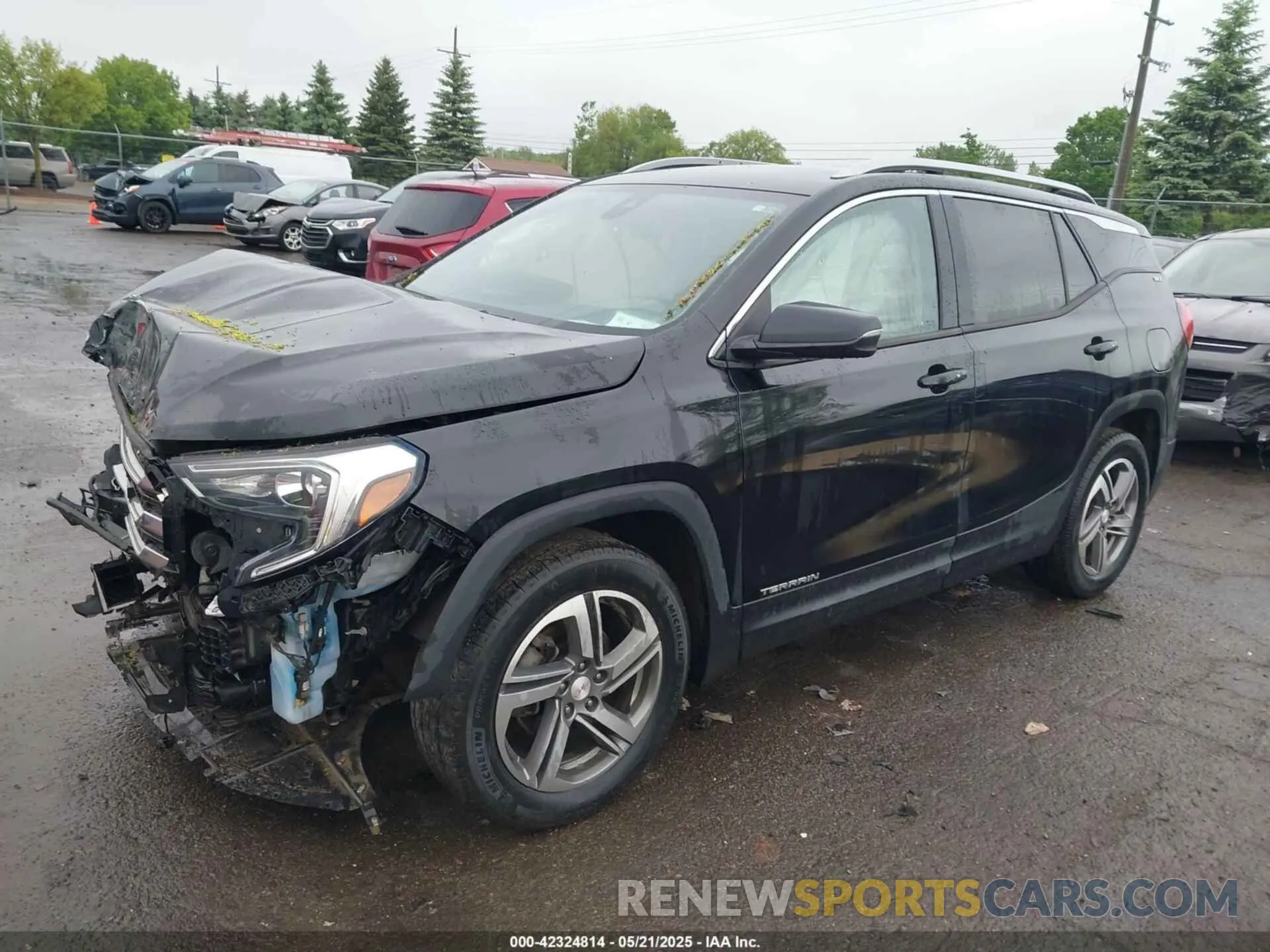 2 Photograph of a damaged car 3GKALPEV8LL299547 GMC TERRAIN 2020