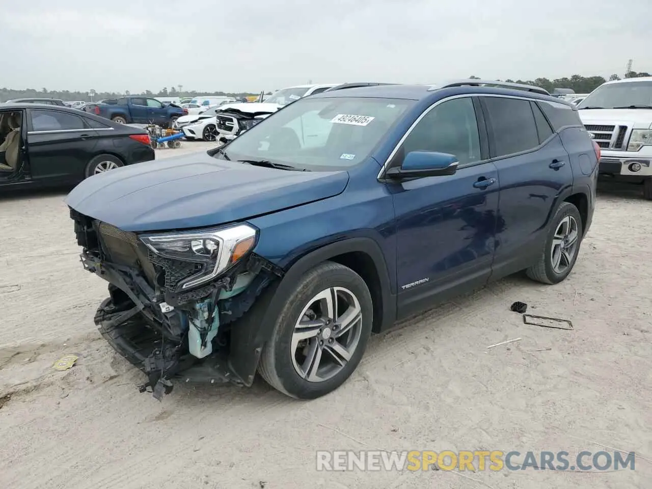 1 Photograph of a damaged car 3GKALPEV8LL340839 GMC TERRAIN 2020