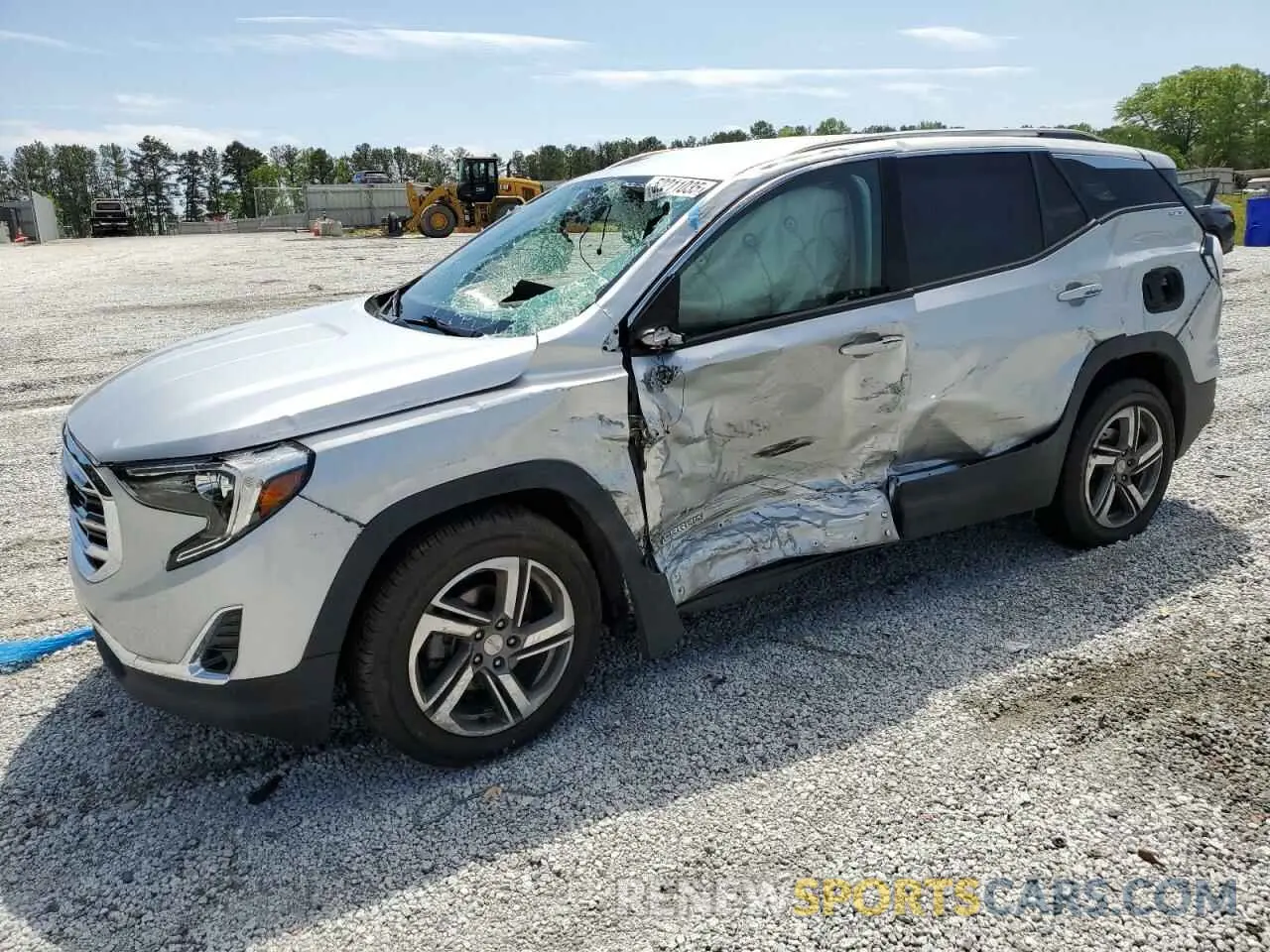 1 Photograph of a damaged car 3GKALPEV9LL101347 GMC TERRAIN 2020