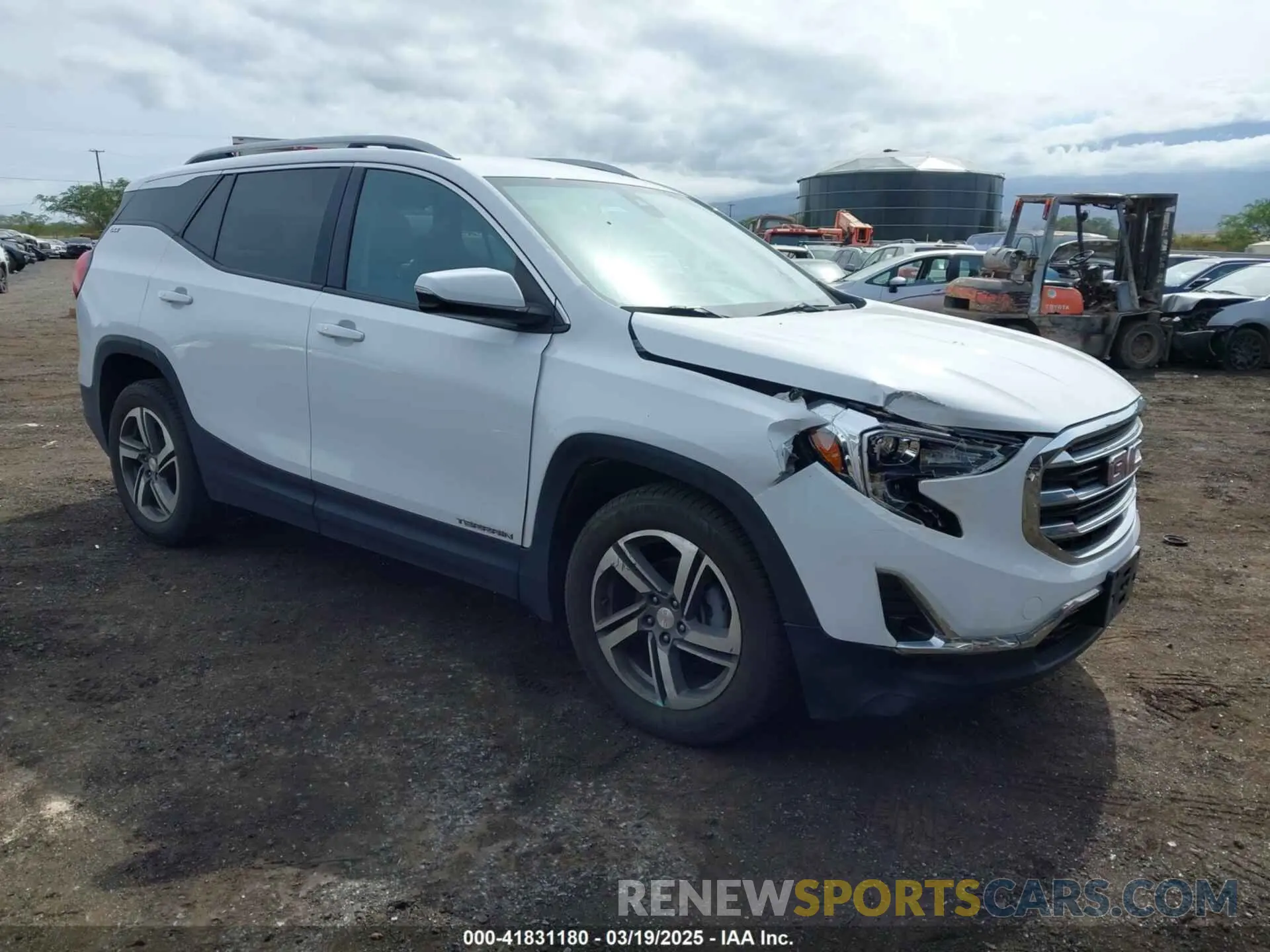 1 Photograph of a damaged car 3GKALPEV9LL132856 GMC TERRAIN 2020