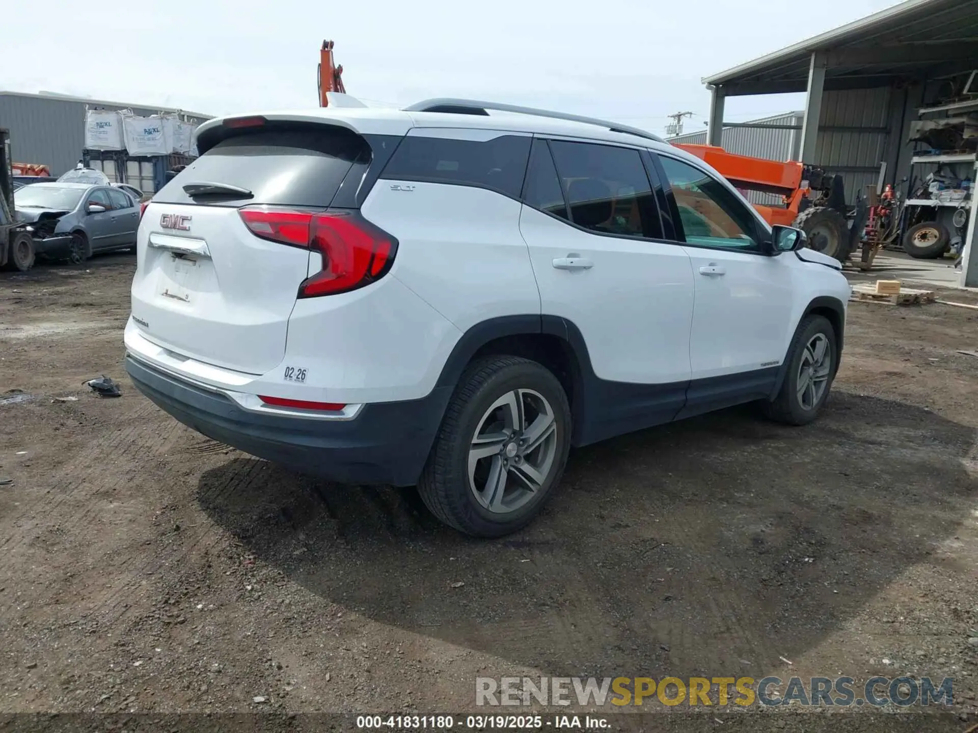 4 Photograph of a damaged car 3GKALPEV9LL132856 GMC TERRAIN 2020