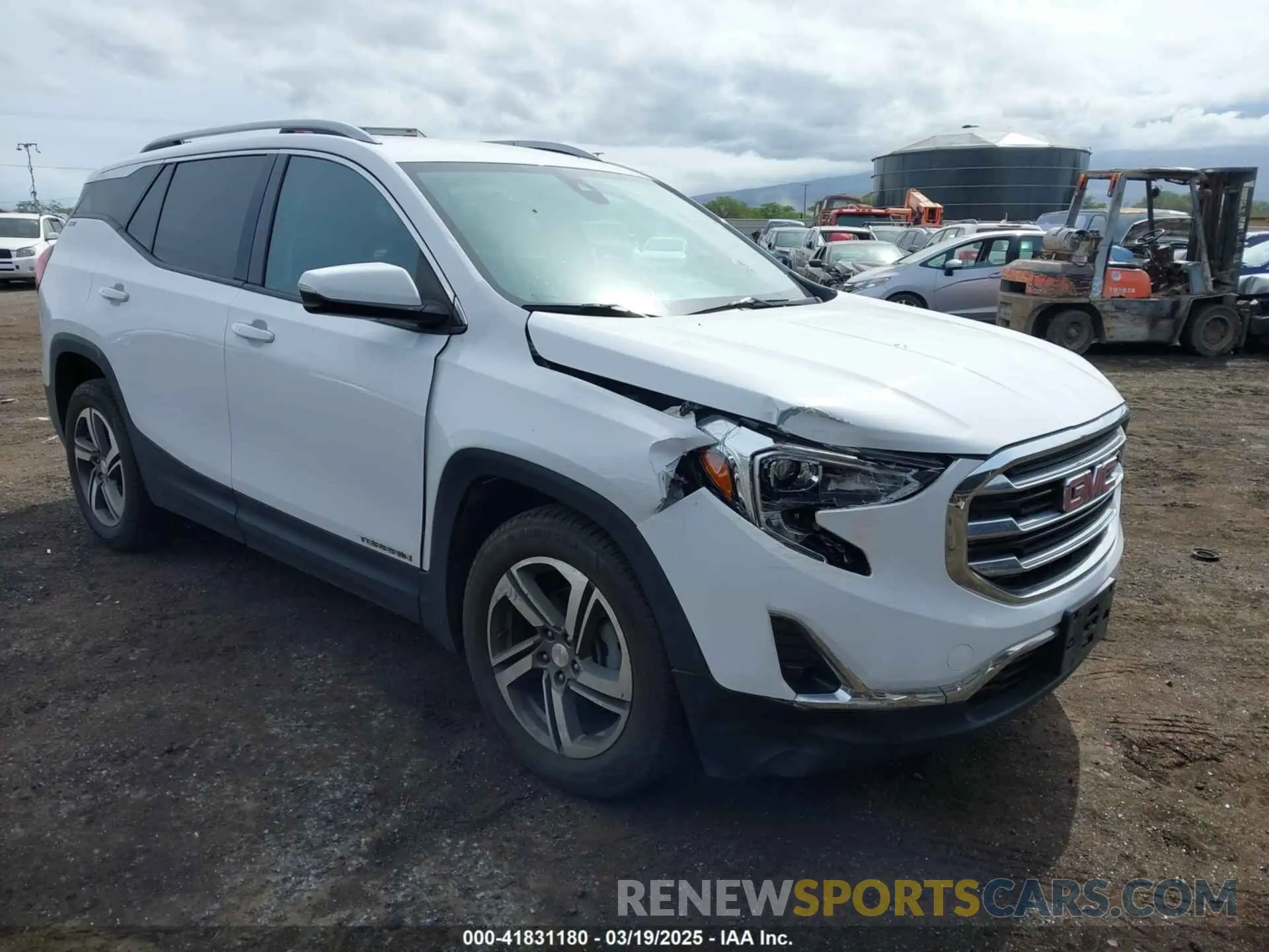 6 Photograph of a damaged car 3GKALPEV9LL132856 GMC TERRAIN 2020